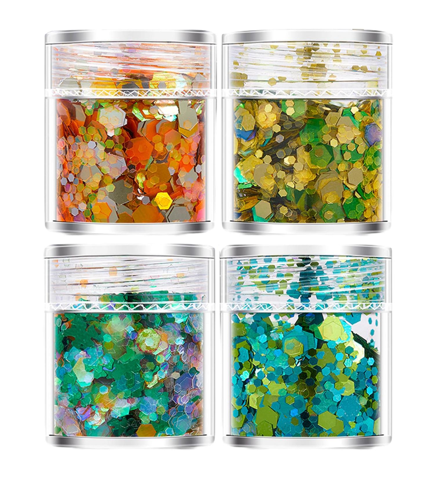 4 Bottles 3D Nail Unique Nail Decorations for Jewelry Making Craft Colorful Manicure Nail Embellishments Nail Decoration - Buy Online on GoSupps.com