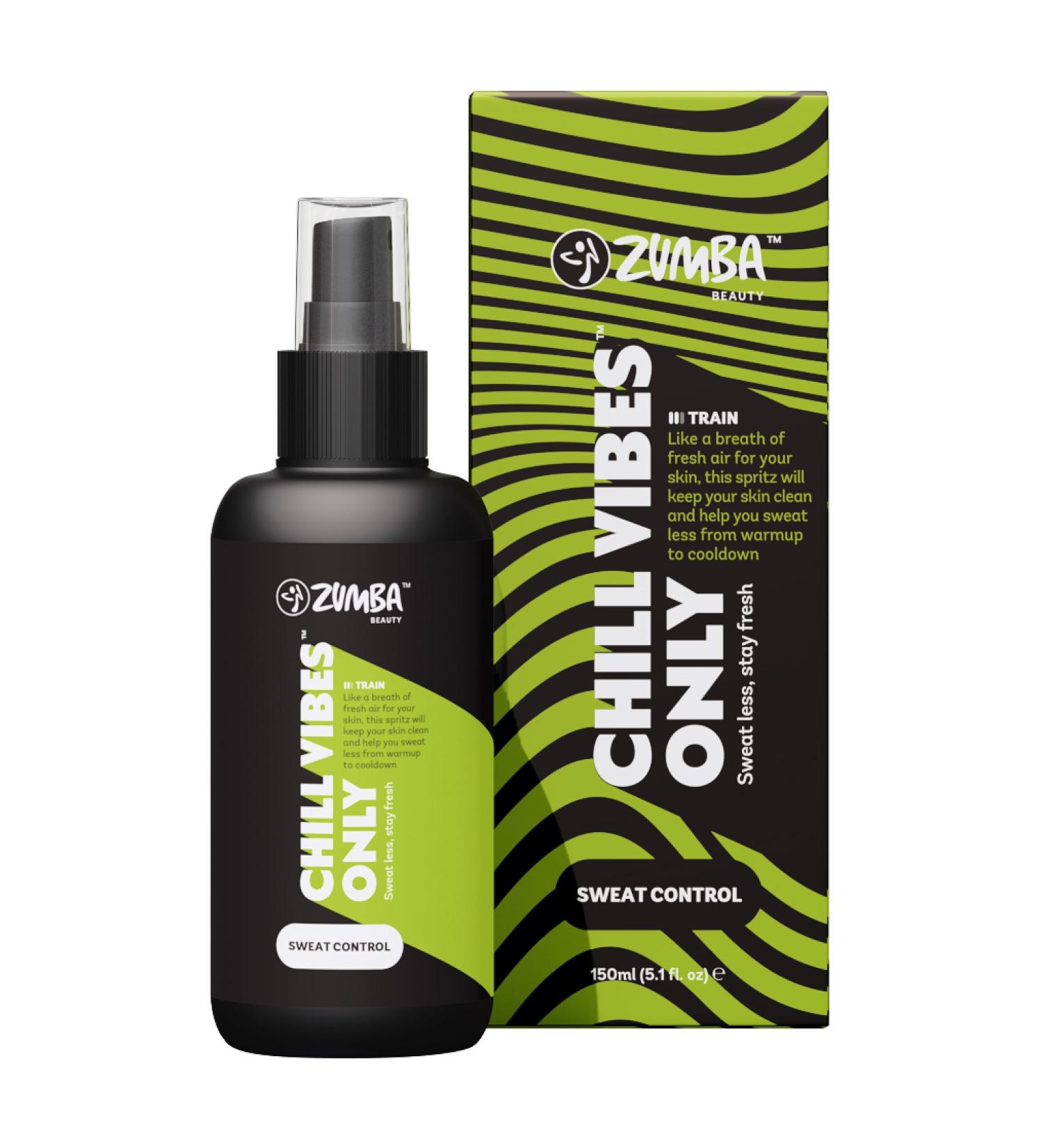 ZUMBA Sweat Control - 5.1 Fl Oz - Post-work Antiperspirant Spray for Face - Sweat Less Body Antiperspirant Spray For Women & Men - No Stain Cruelty Free SLS & SLES Free - Buy Online on GoSupps.com