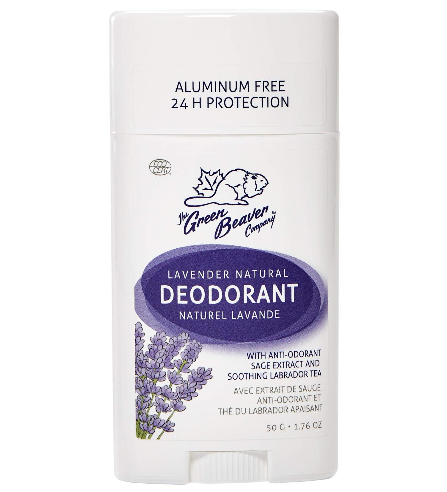 Green Beaver Lavender Deodorant Stick 50g - Natural Odor Protection - Buy Online on GoSupps.com