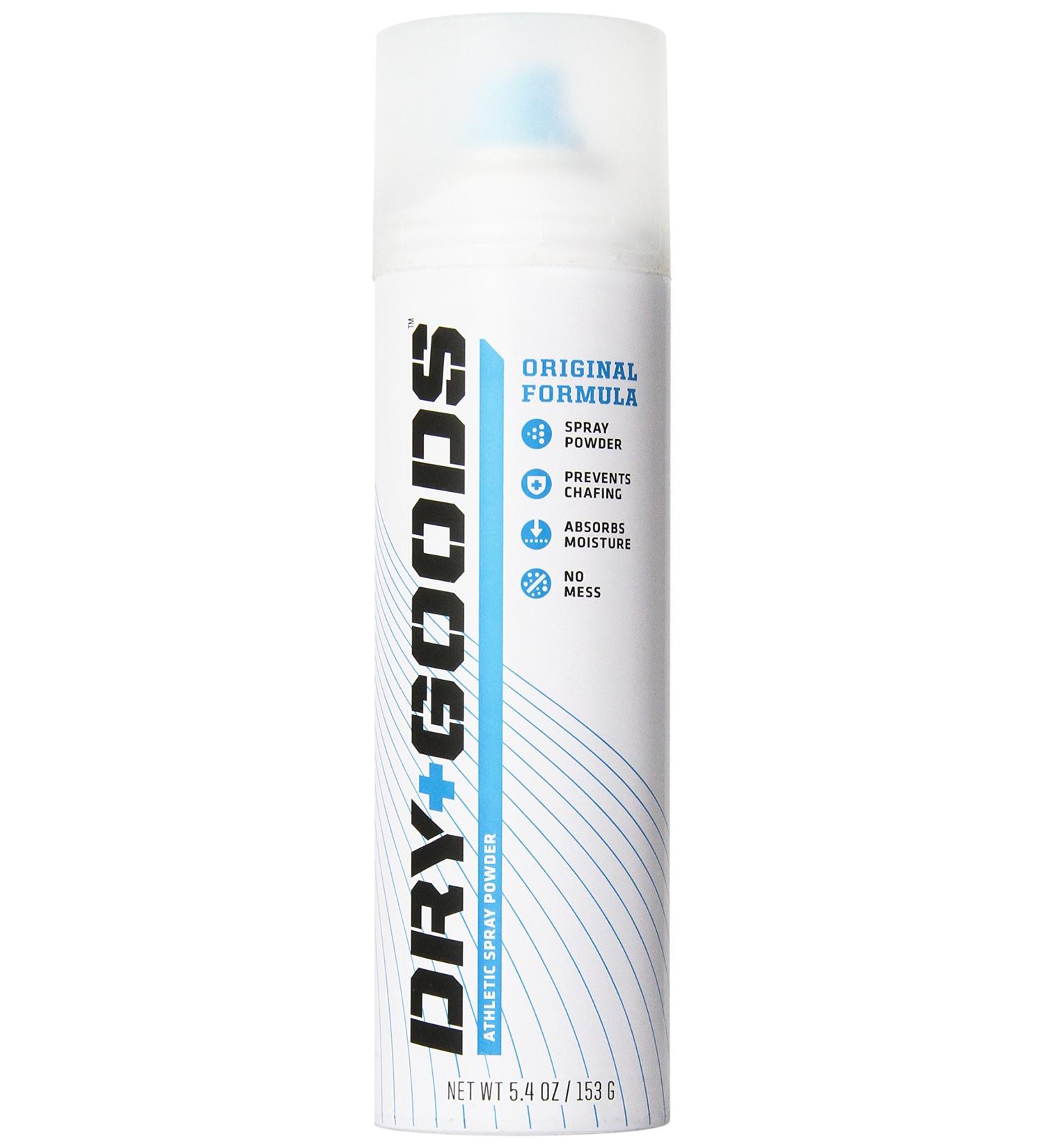 Dry Goods Athletic Spray Powder Original 5.4 oz - Sweat Absorbing Powder - Buy Online on GoSupps.com