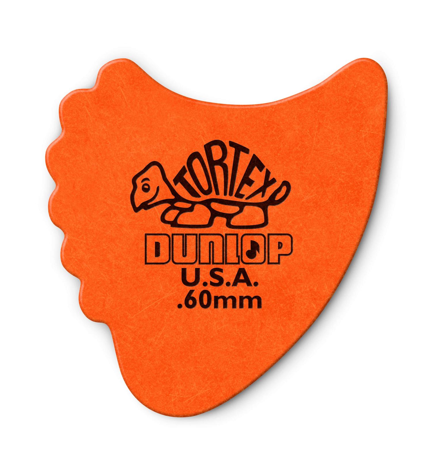 Dunlop 414R60 Orange Fins 0.60mm - 72 Pack - Buy Online on GoSupps.com