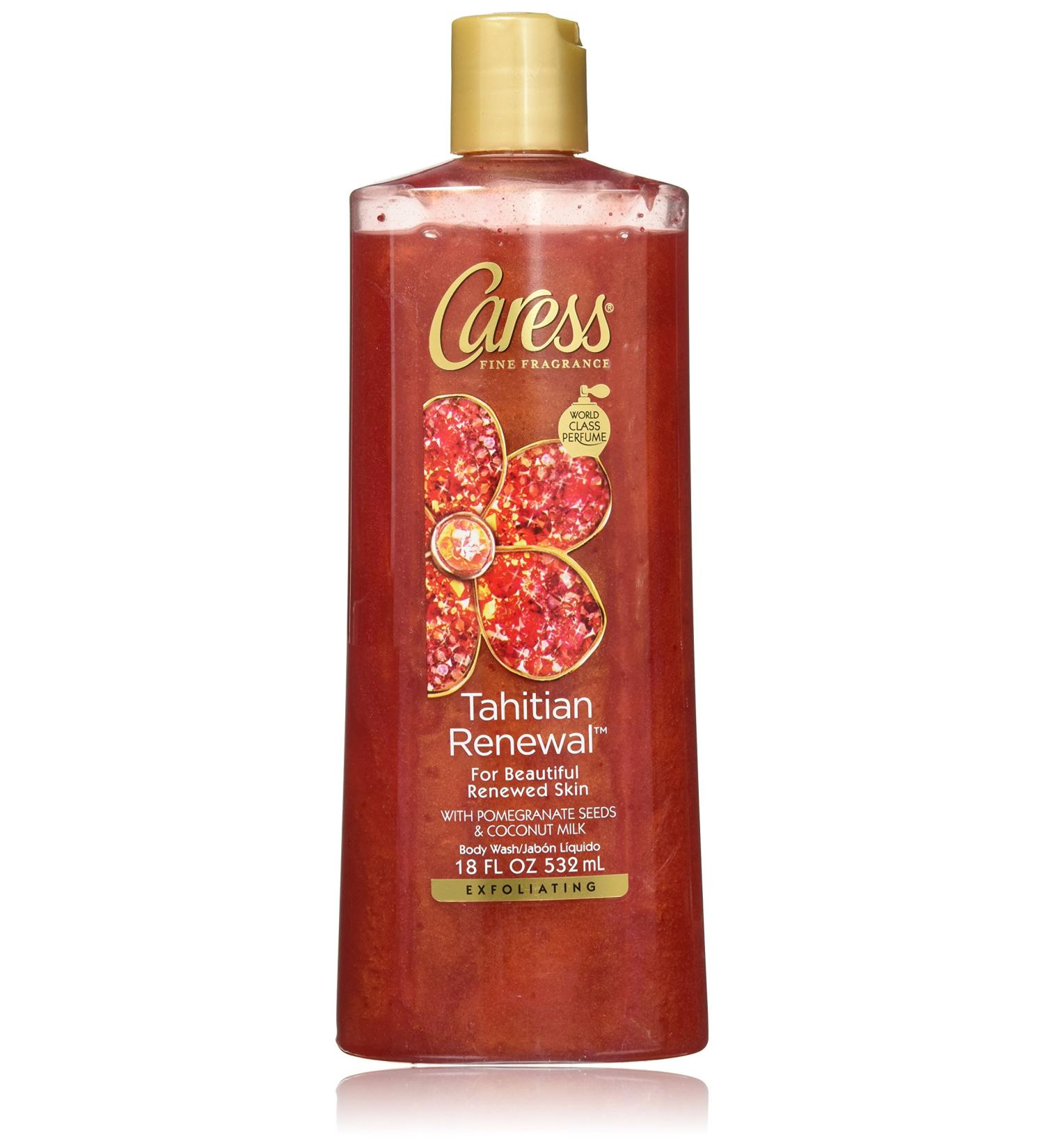 Caress Tahitian Renewal Silkening Body Wash 18 oz - Nourishing Hydration for Silky Skin | Buy Internationally - Buy Online on GoSupps.com
