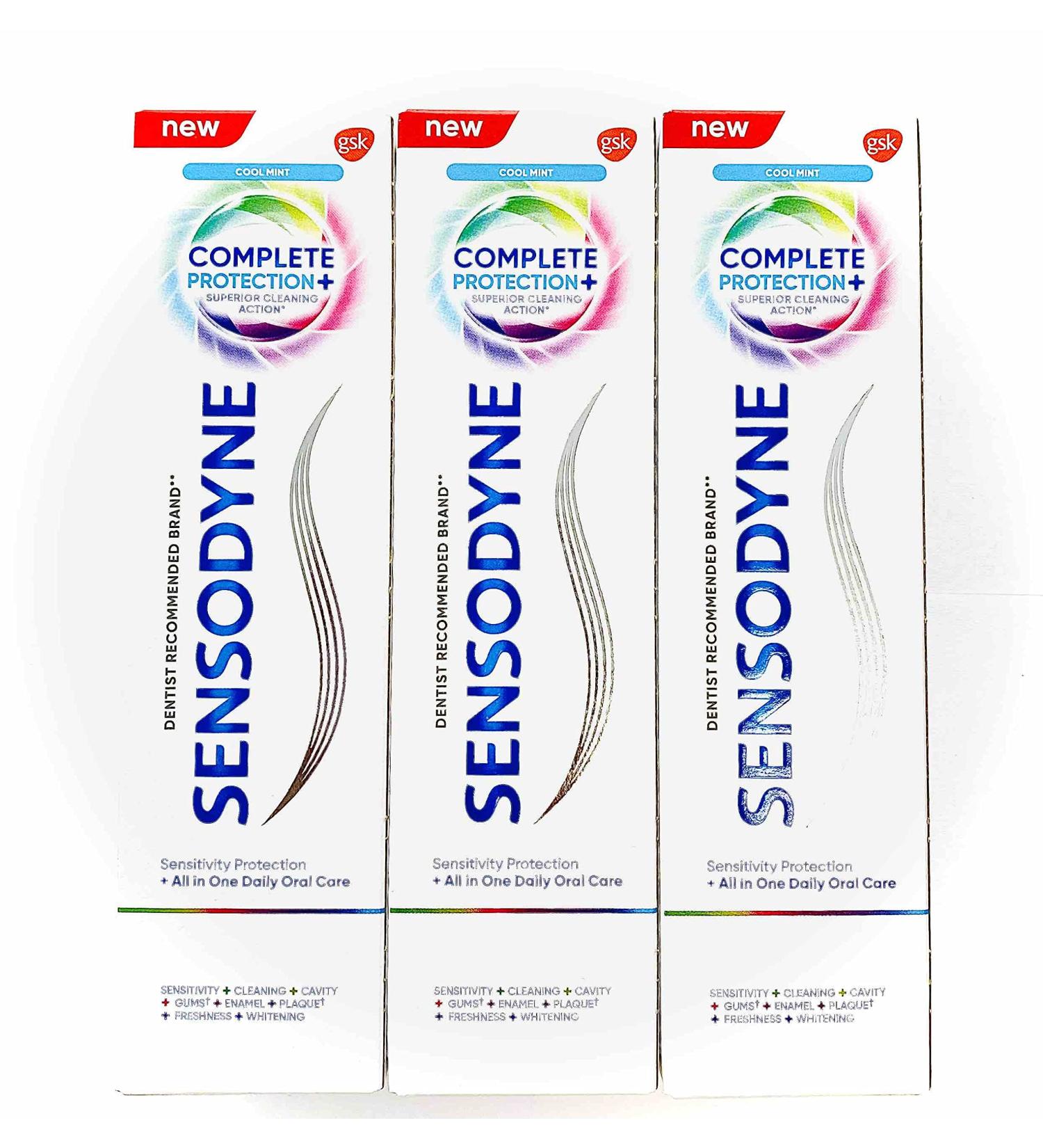 Sensodyne Complete Protection Toothpaste 75 ml - Pack of 3 by Sensodyne - Buy Online on GoSupps.com