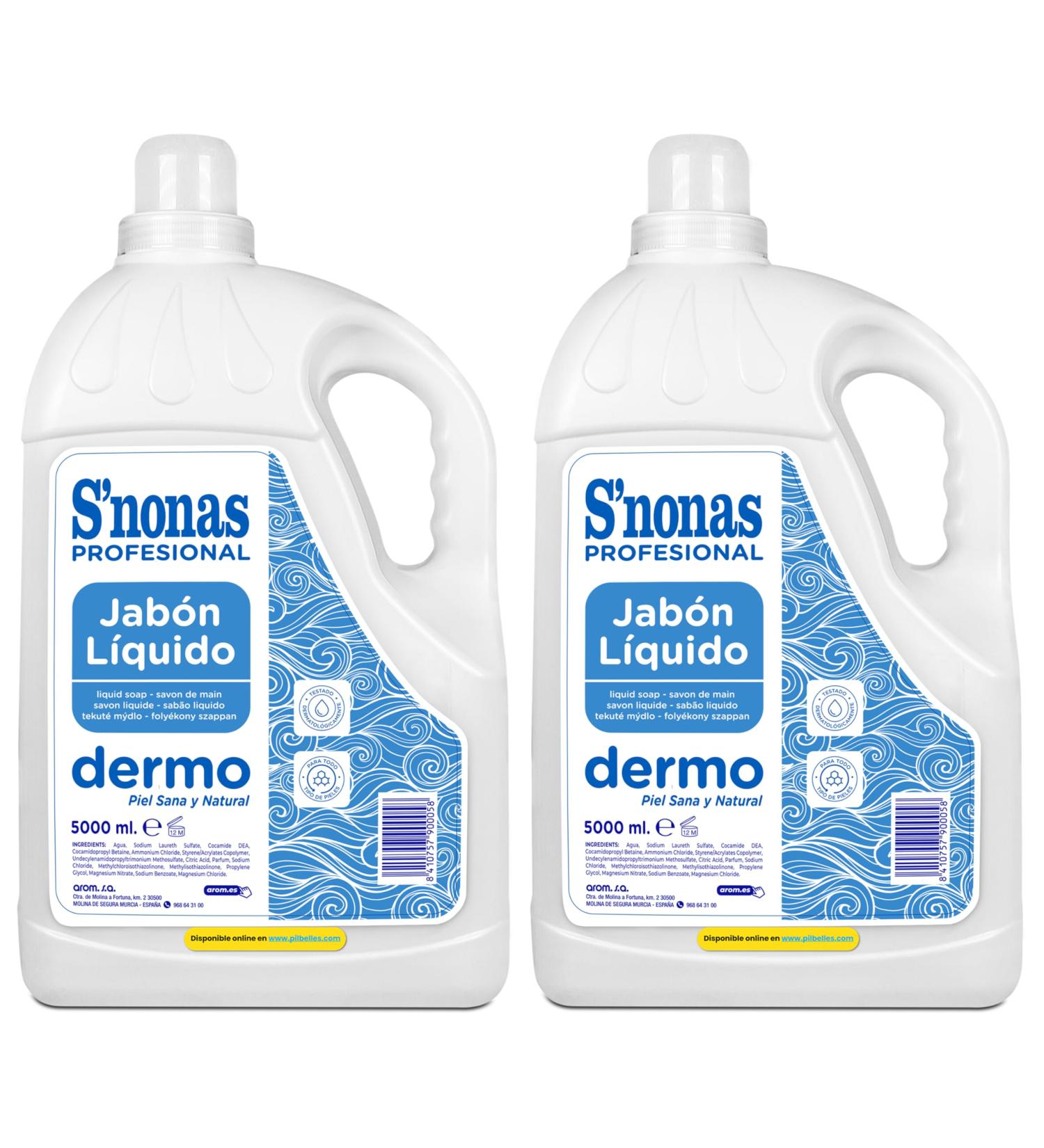 LUCCY Professional Liquid Hand Soap 10 Liters - Moisturizing Soap Dermatologically Tested for All Skin Types