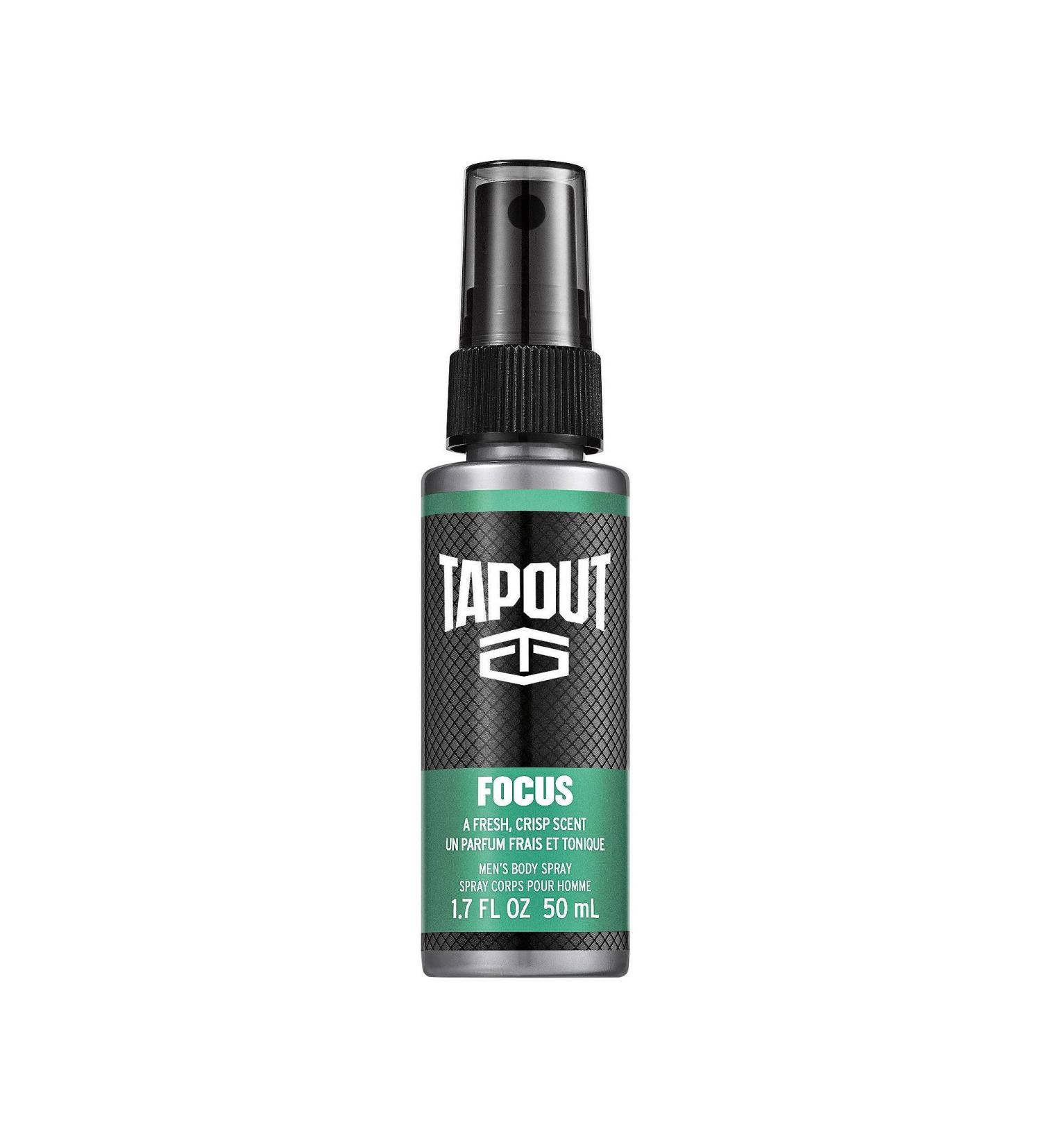 Focus by Tapout Men's Body Spray 1.5oz pack of 1