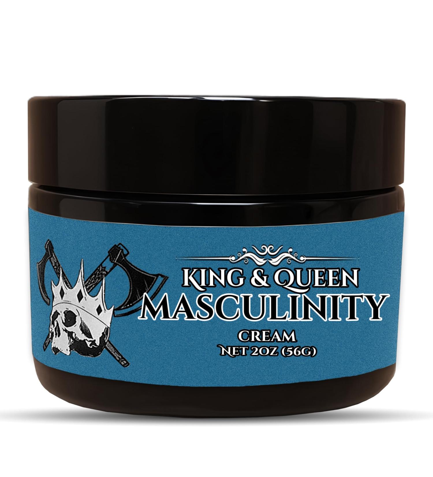 King & Queen Wellness Wild Yam Cream for Men - All Natural Masculinity Support (2 oz) | International Shipping Available - Buy Online on GoSupps.com