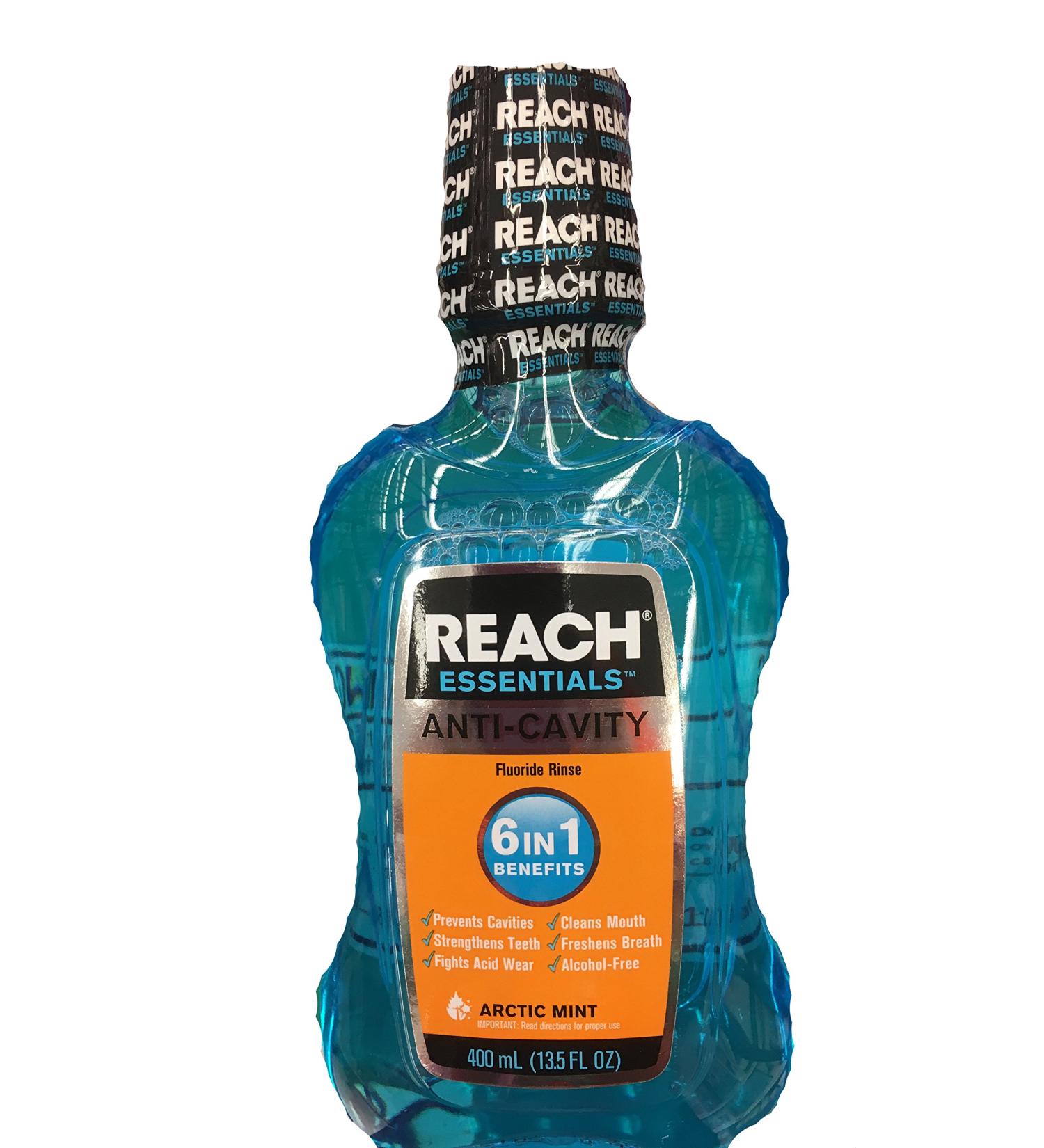 Reach Essentials Anti-Cavity Mouthwash Arctic Mint 33.5 g