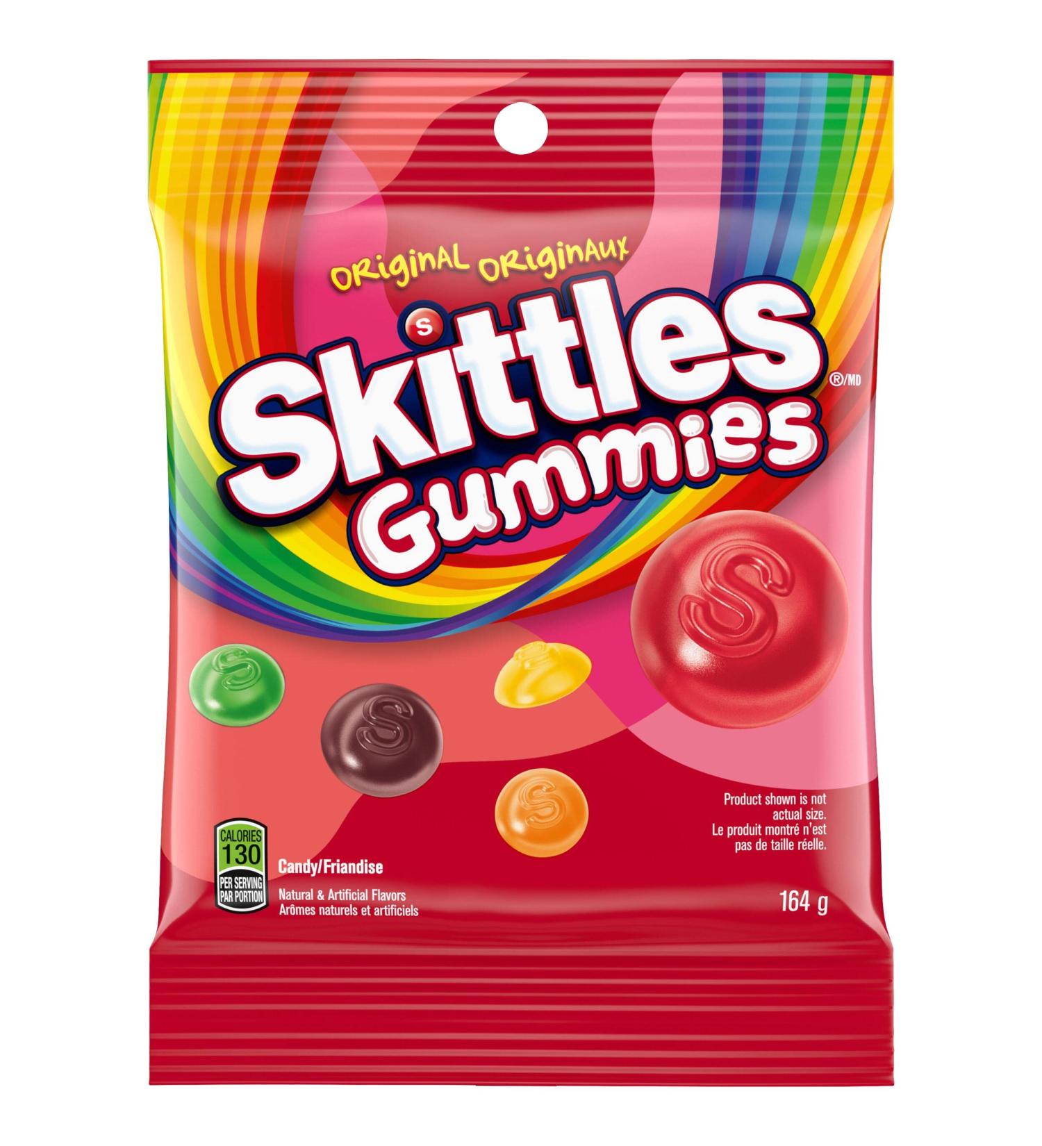 Skittles Original Gummies Gummy Candy TAKE Home Size 280G Bag 280 g (Pack of 1) Orignal Gummies - Buy Online on GoSupps.com