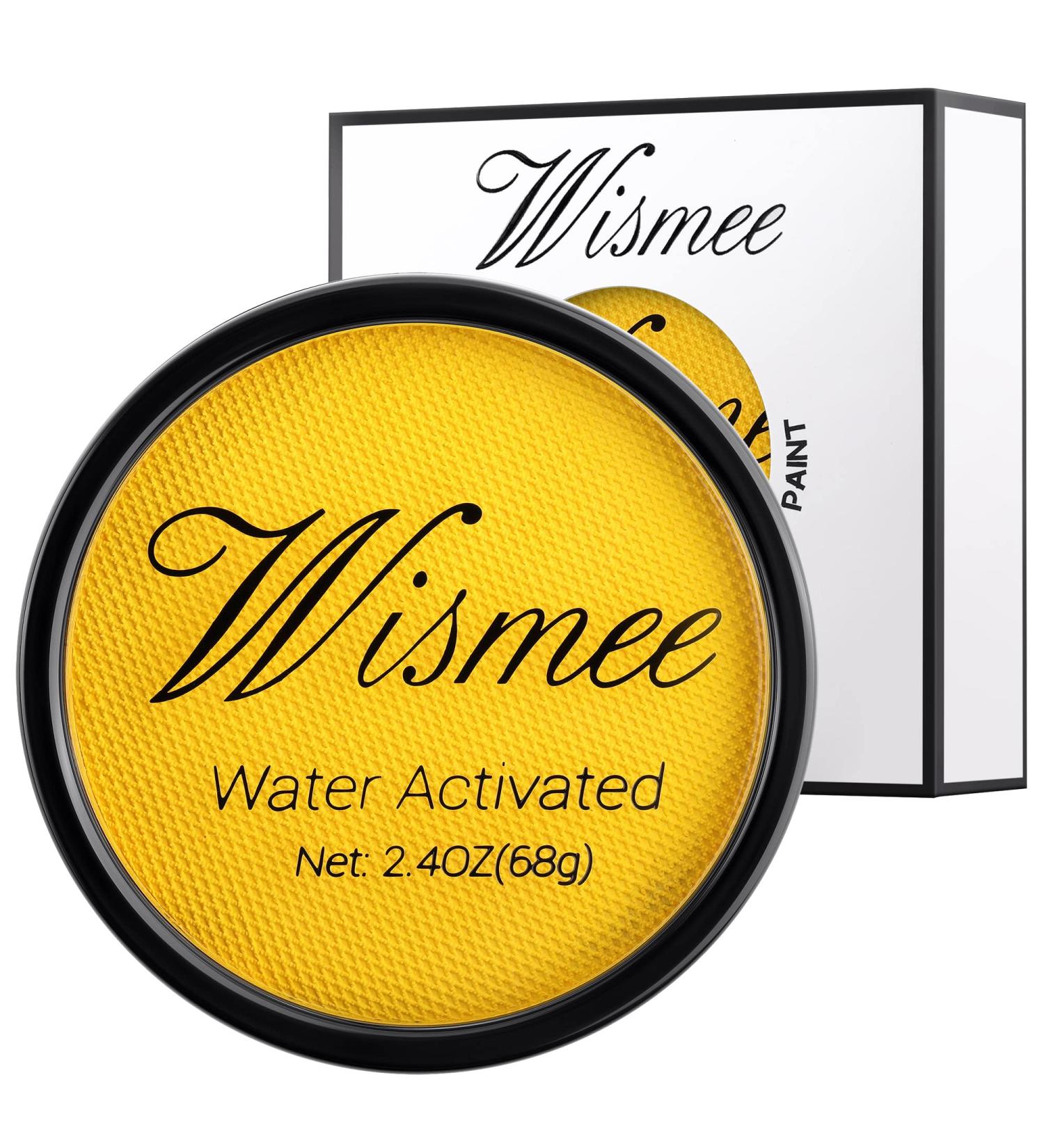 Professional Water Activated Face and Body Paint - Classic Yellow (2.4 oz) for Parties Festivals & Special Events - International Shipping Available - Buy Online on GoSupps.com