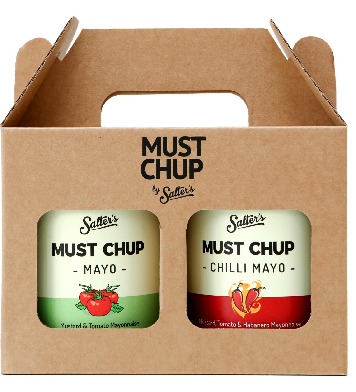 Must Chup Mayo Chilli and Mustard and Tomato Mayonnaise 2x Jar set 500g - Buy Online on GoSupps.com