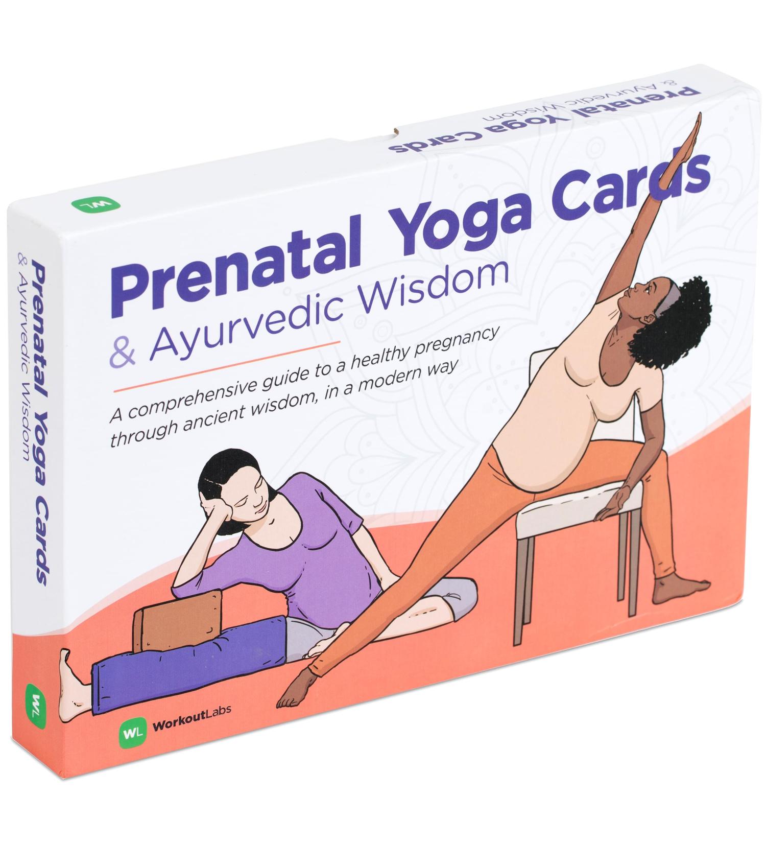 WorkoutLabs Cartes de yoga pr natal et ayurveda Guide de grossesse saine et consciente avec sagesse ancienne de mani re moderne Cartes et livres de qualit sup rieure pour femmes enceintes et - Buy Online on GoSupps.com