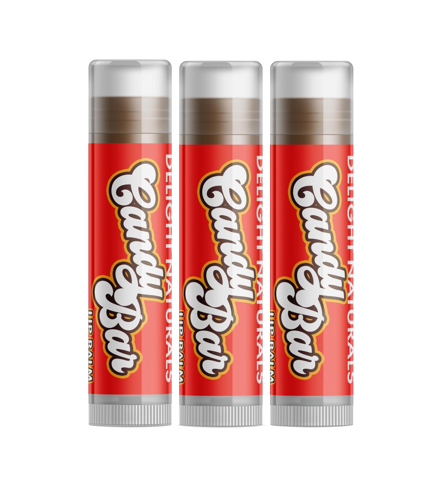 Candy Bar Lip Balm Set of Three | Hydrating Flavorful and Fun International Shipping Available - Buy Online on GoSupps.com