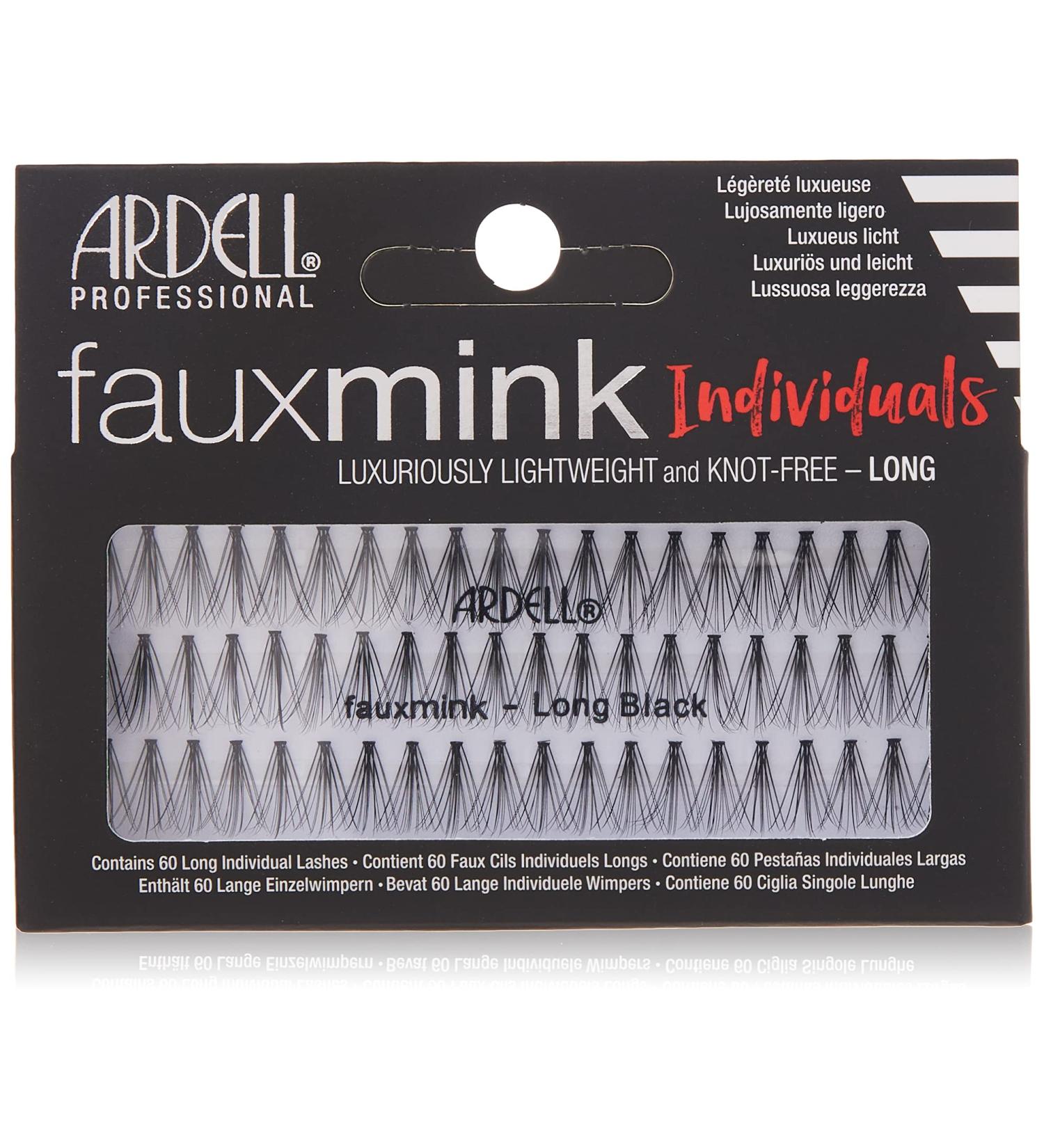 Ardell Faux Mink Individuals - Long Black | Premium Eyelash Extensions - Buy Online on GoSupps.com