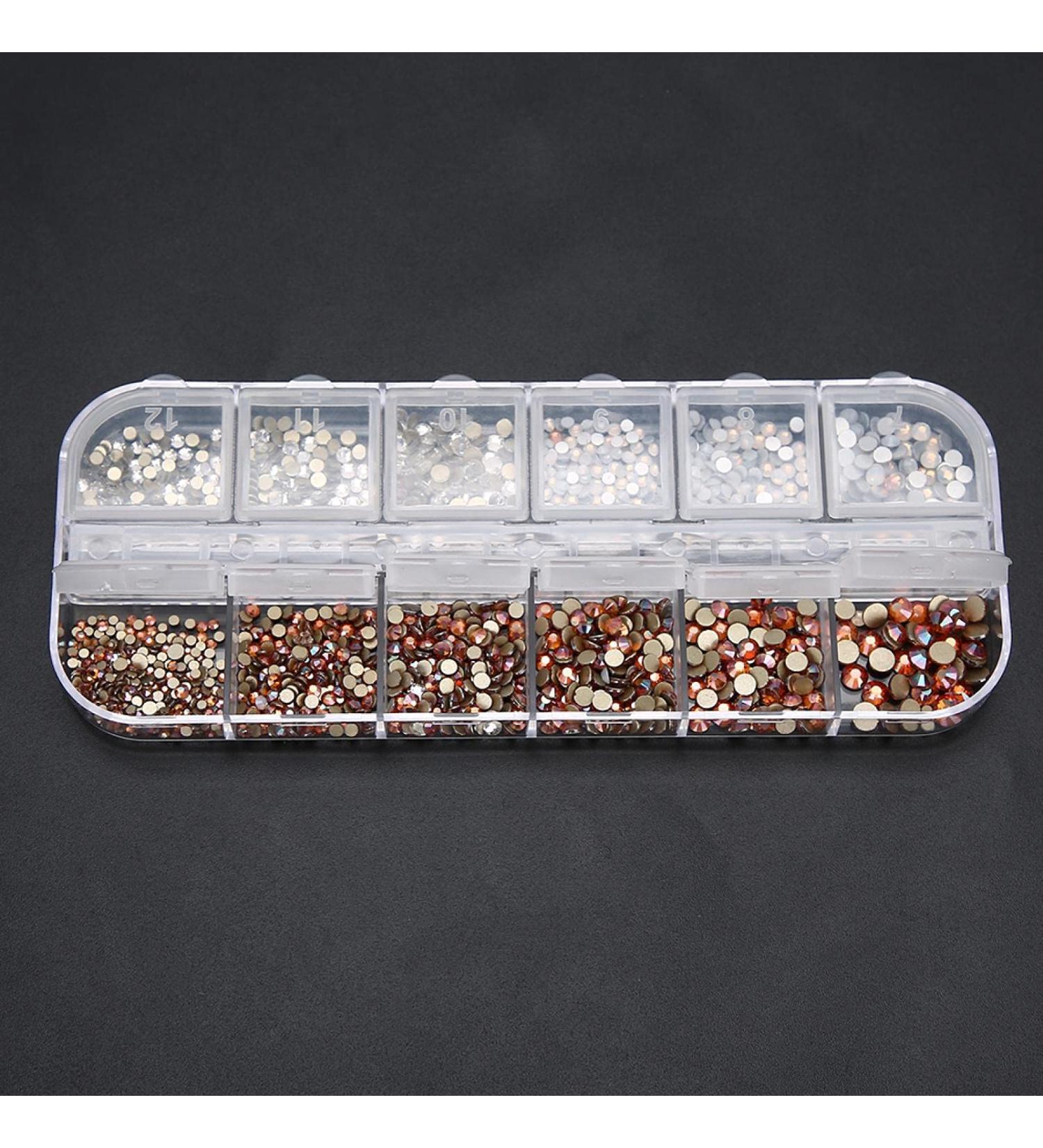 Nail Rhinestones Nail Rhinestones Nail Art Rhinestones Rhinestones Nail Art Accessory Nail Art Learners(Rhinestone 8#) - Buy Online on GoSupps.com