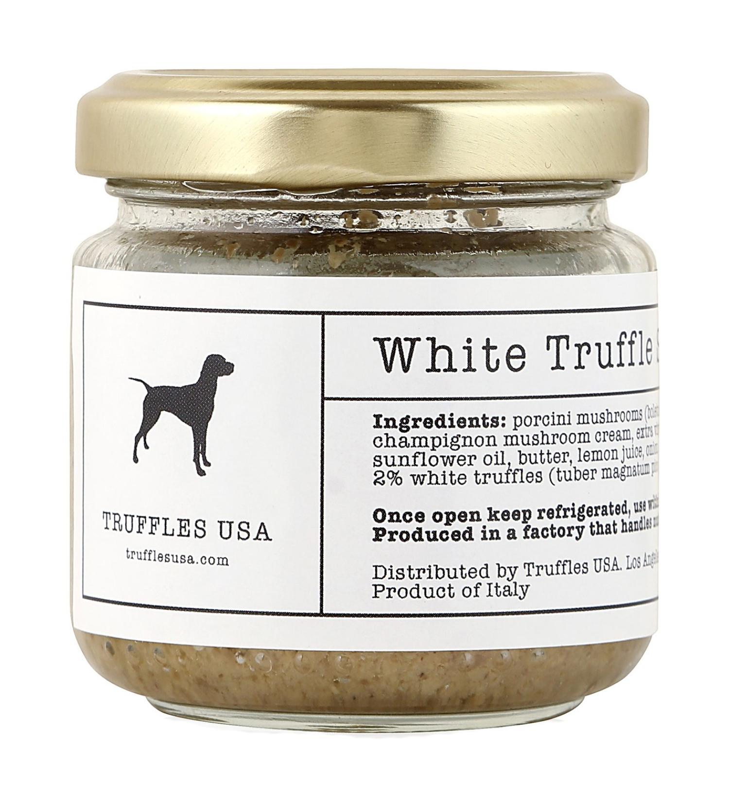 TRUFFLES USA White Truffle Sauce 2.82 oz - Imported from Italy - Specialty Food - Buy Online on GoSupps.com