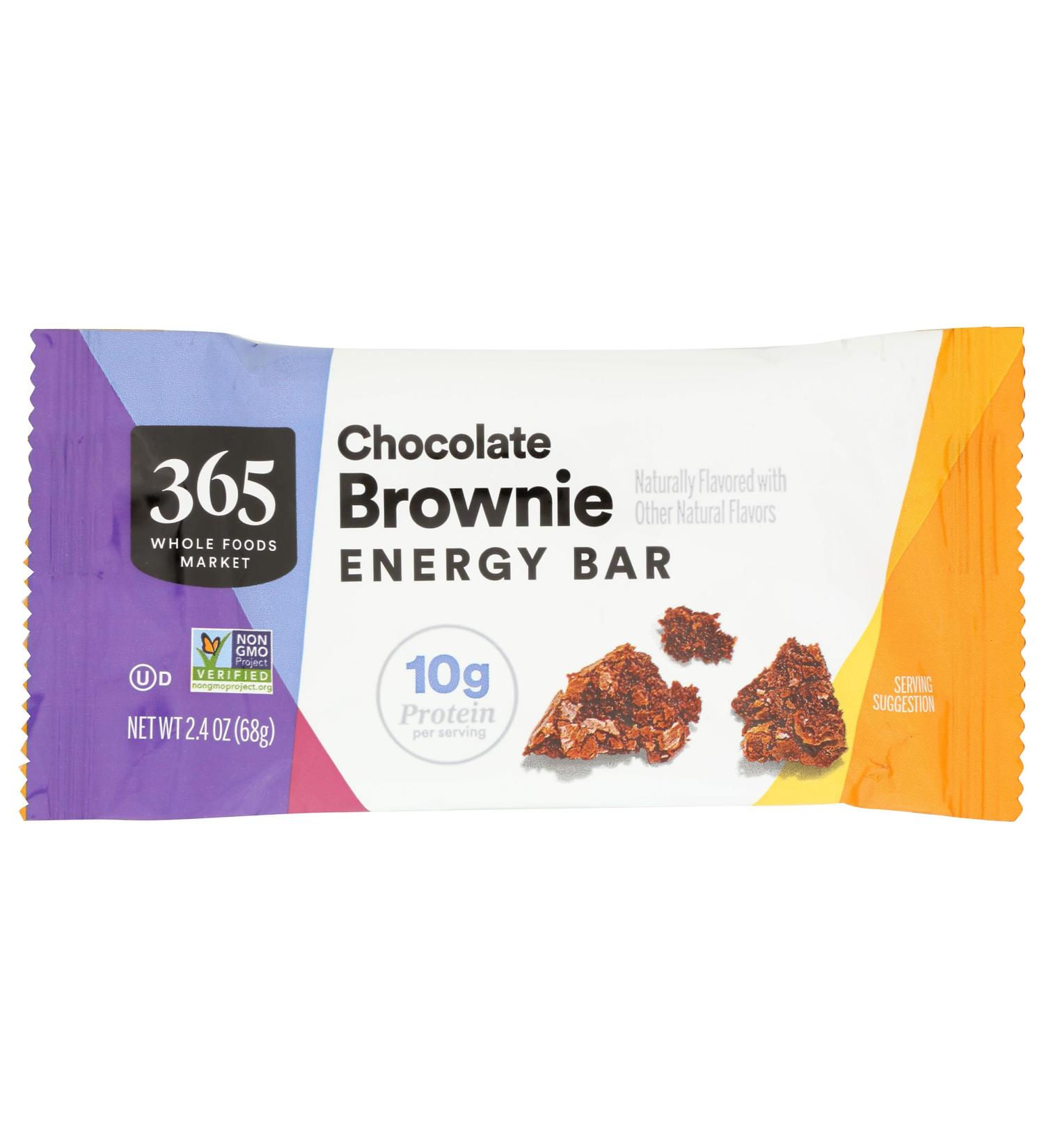 365 by Whole Foods Market Chocolate Brownie Energy Bar 2.4 Ounce - Buy Online on GoSupps.com