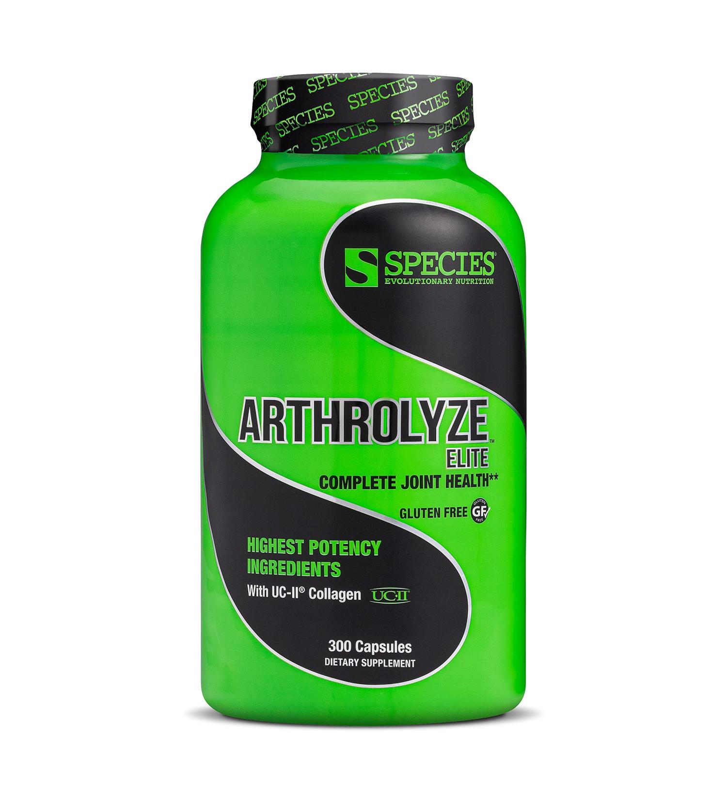 Species Nutrition Arthrolyze Elite - 300 Capsules for Joint Health & Mobility - Buy Online on GoSupps.com