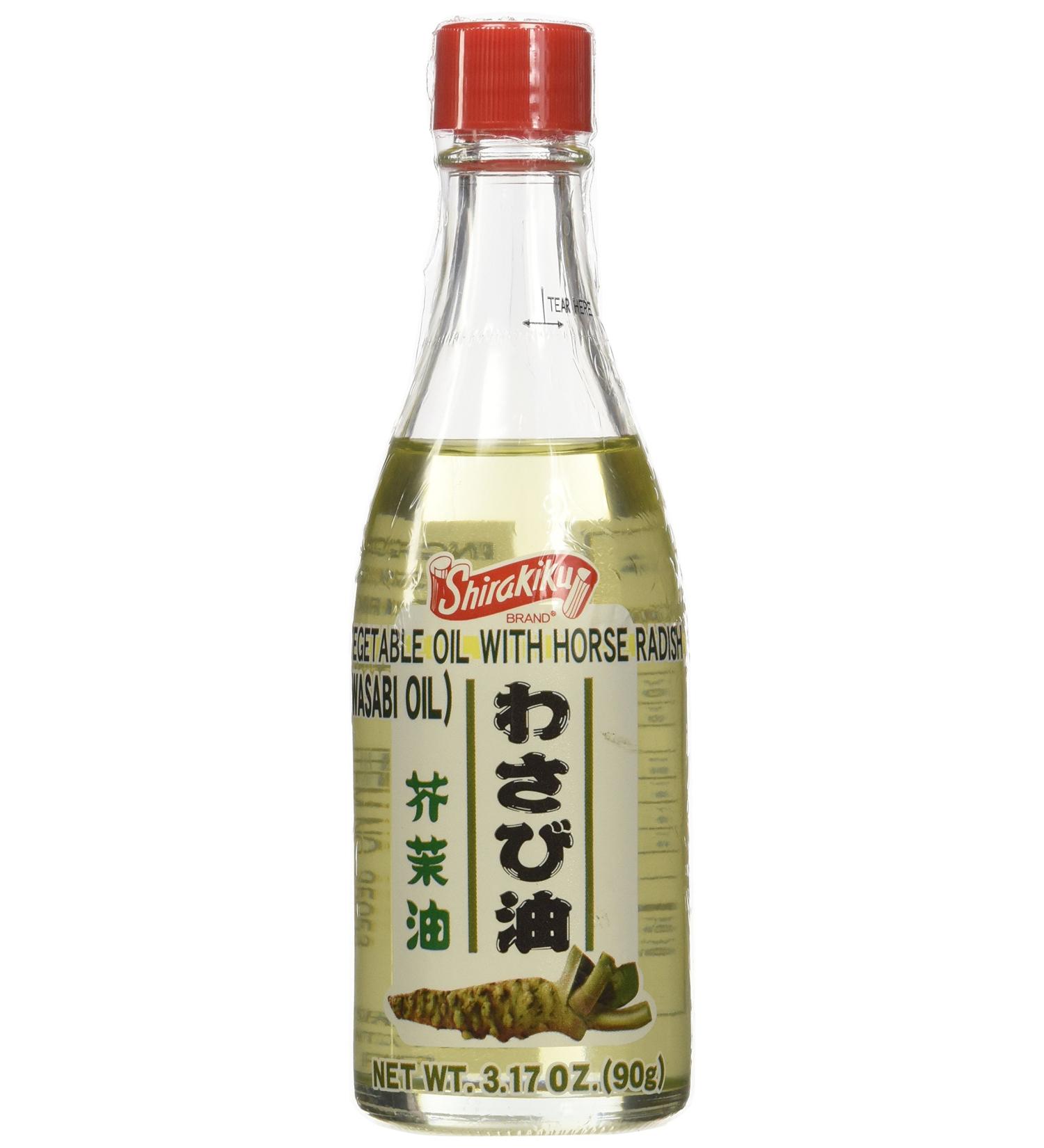 Shirakiku Horse Radish (Wasabi) Oil 3.17oz - Premium Vegetable Oil - Buy Online on GoSupps.com