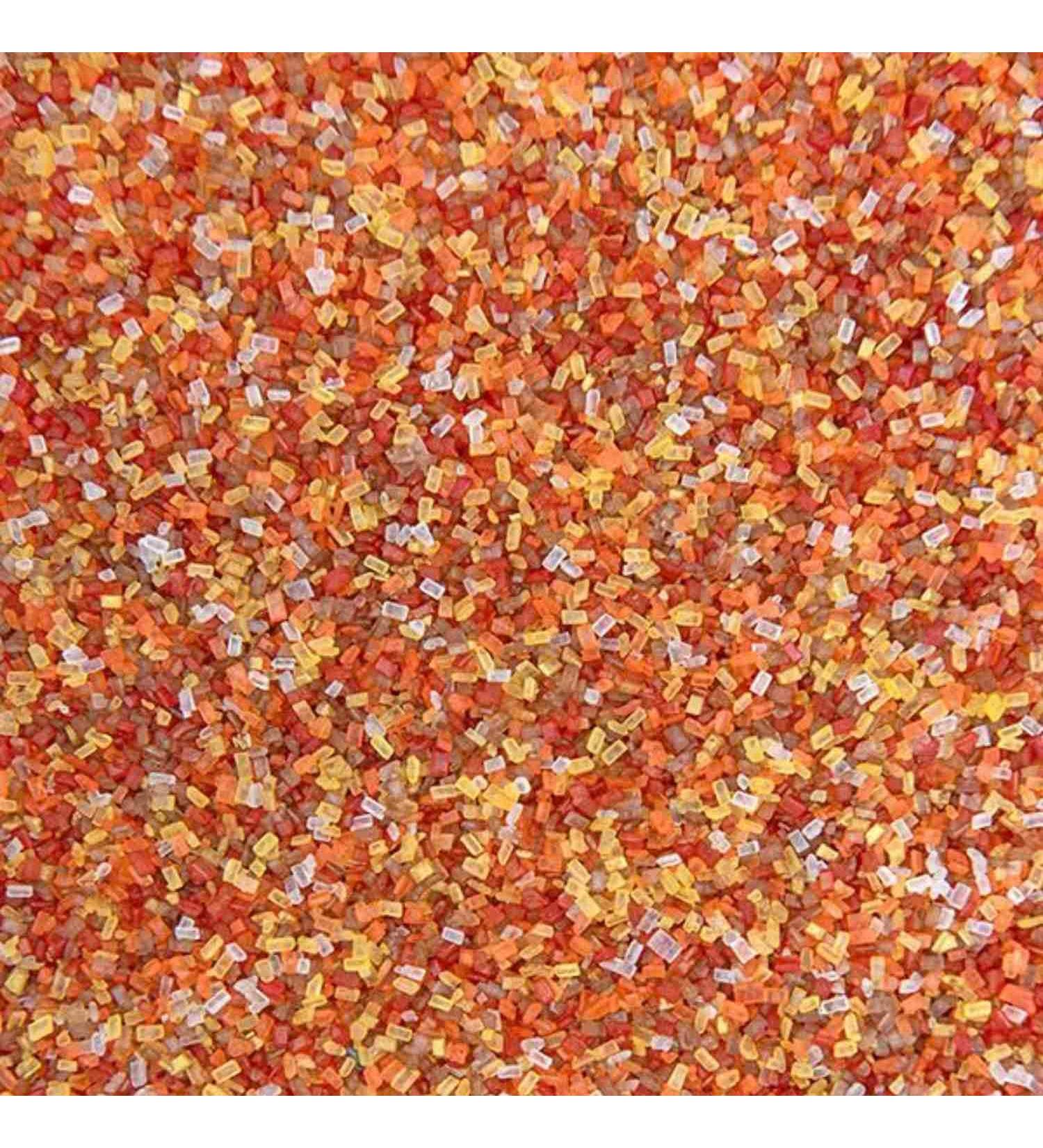 Autumn and Thanksgiving Edible Sprinkles - Fall Colored Sugar for Baking, Cake Decor, and Cupcake Decoration with Orange Sugar and Apple Cider Flavor - Buy Online on GoSupps.com