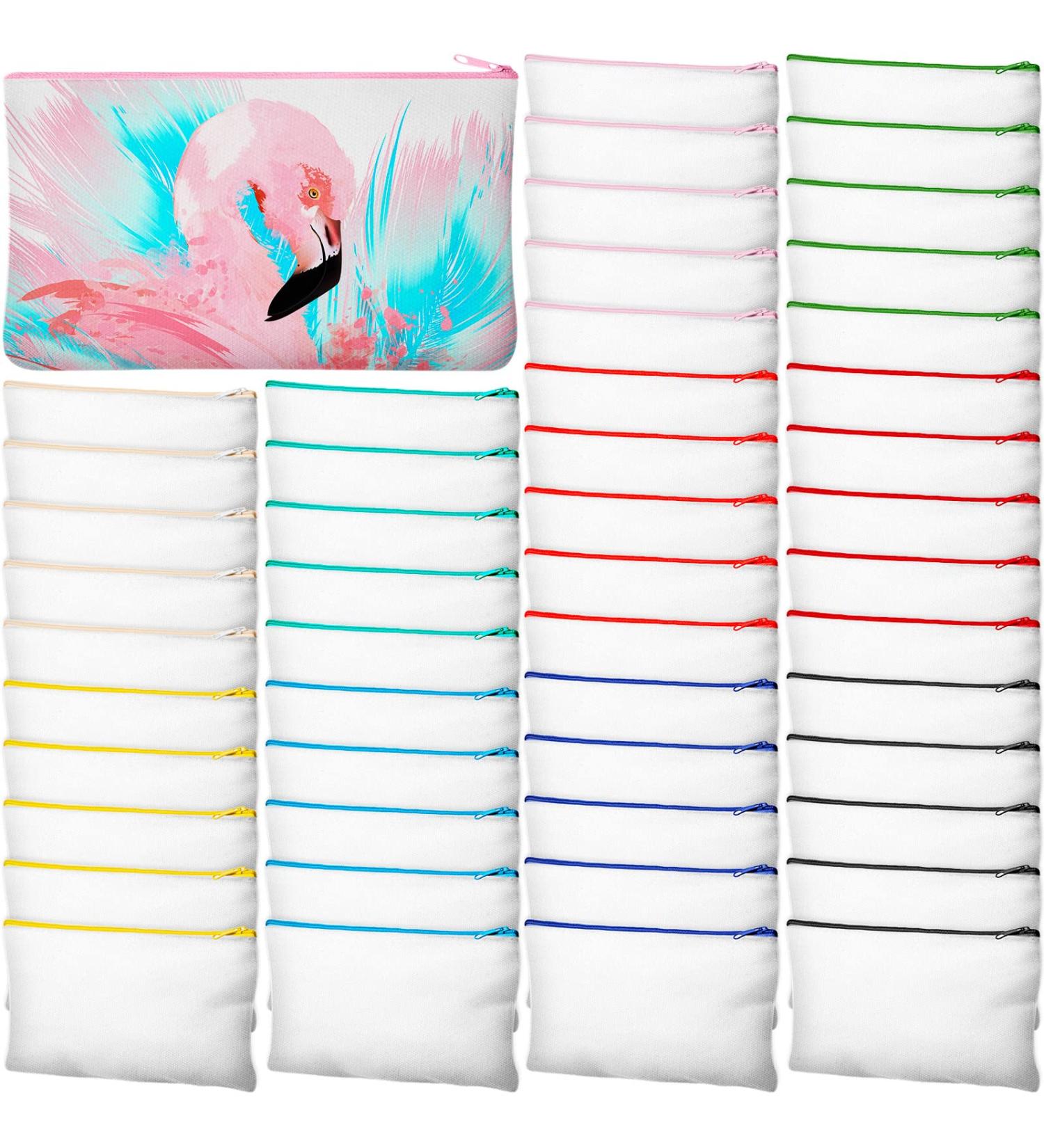 Sublimation makeup bag blanks clearance