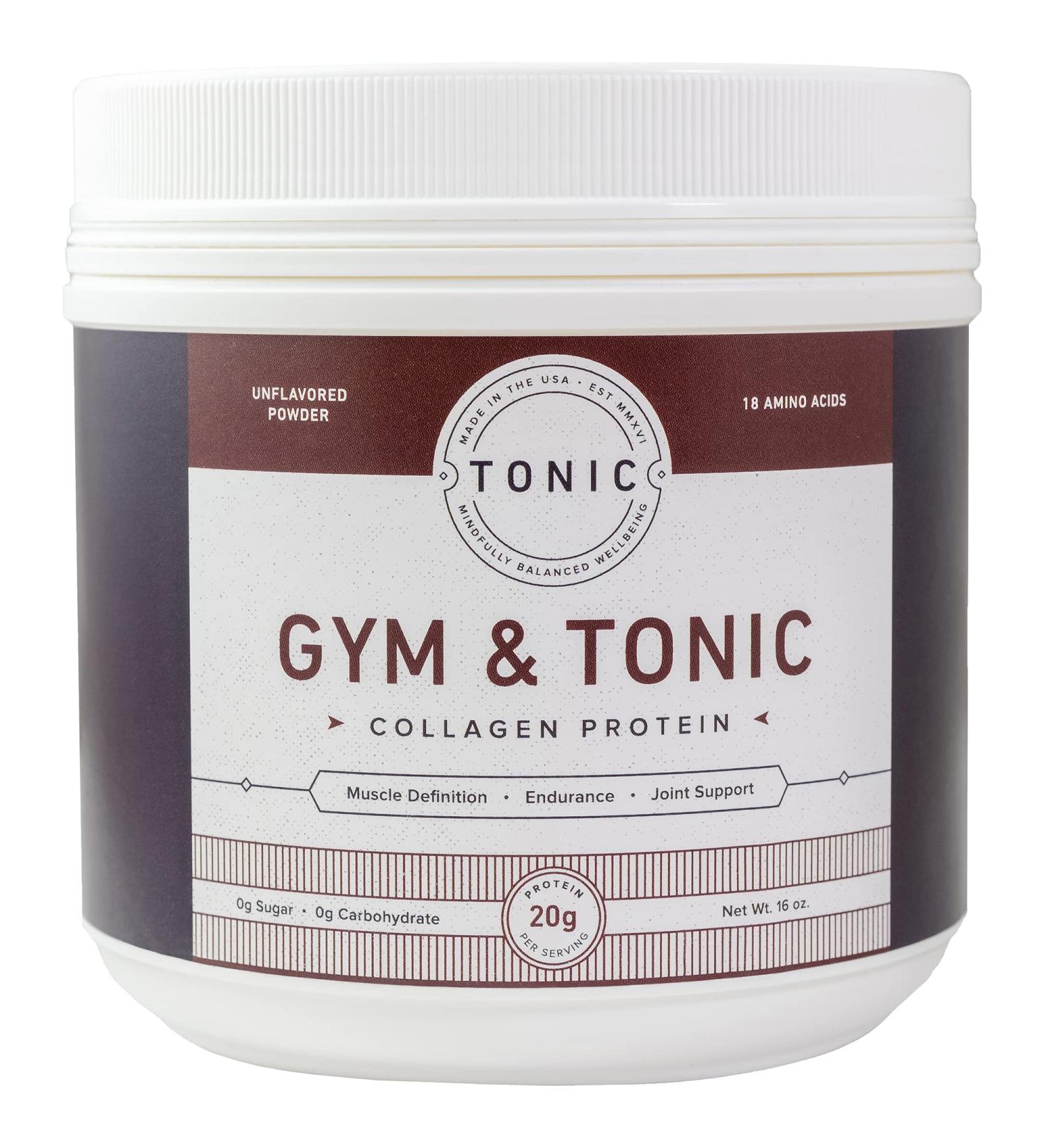 Low Calorie Collagen Protein Powder | 20g Clean Protein | 18 Amino Acids | Unflavored | Non-GMO | 0 Sugar & Carbs | 1lb - 20 Servings - Buy Online on GoSupps.com