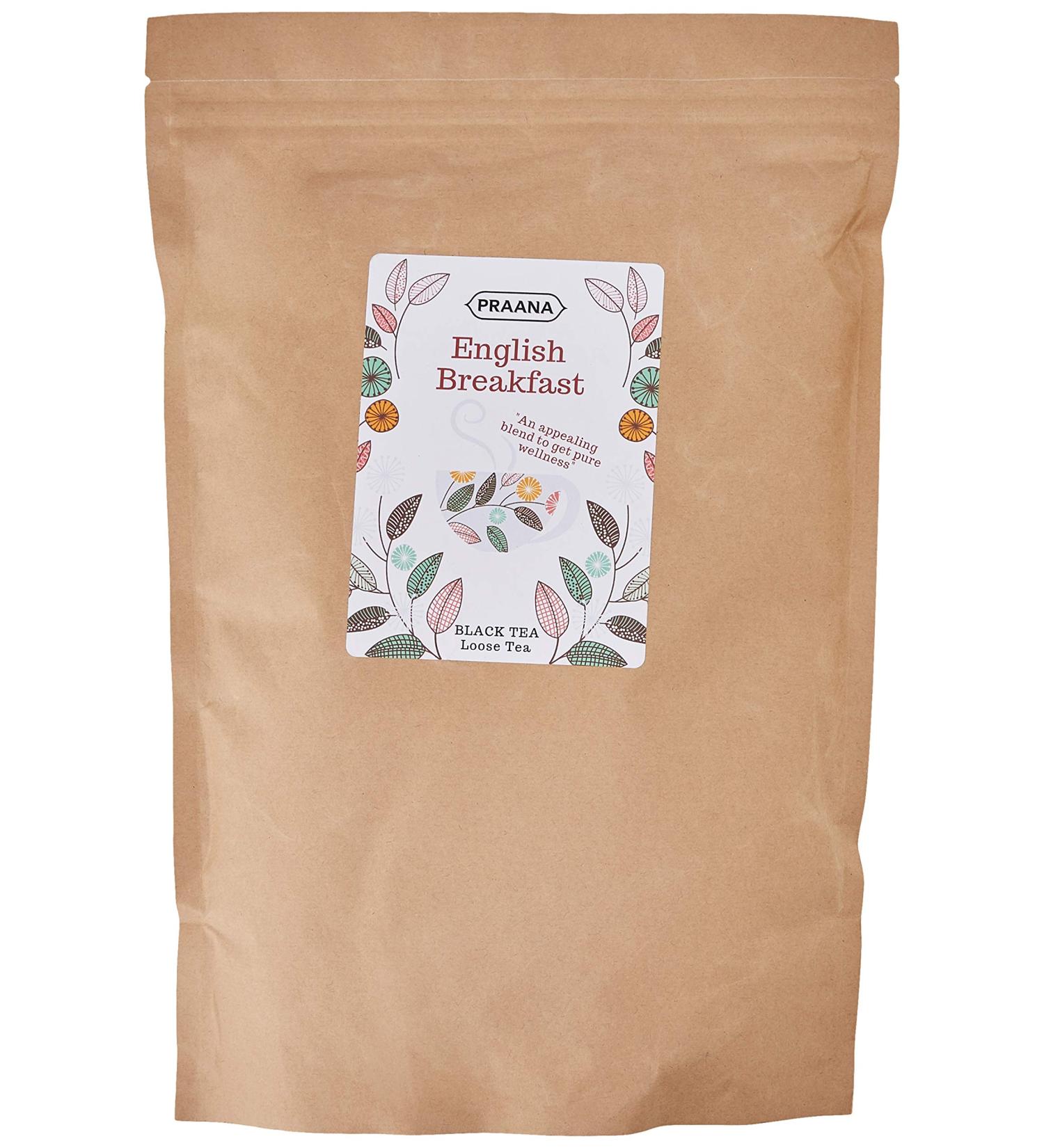 PRAANA TEA - Premium English Breakfast - Loose Black Catering 500 g - Buy Online on GoSupps.com