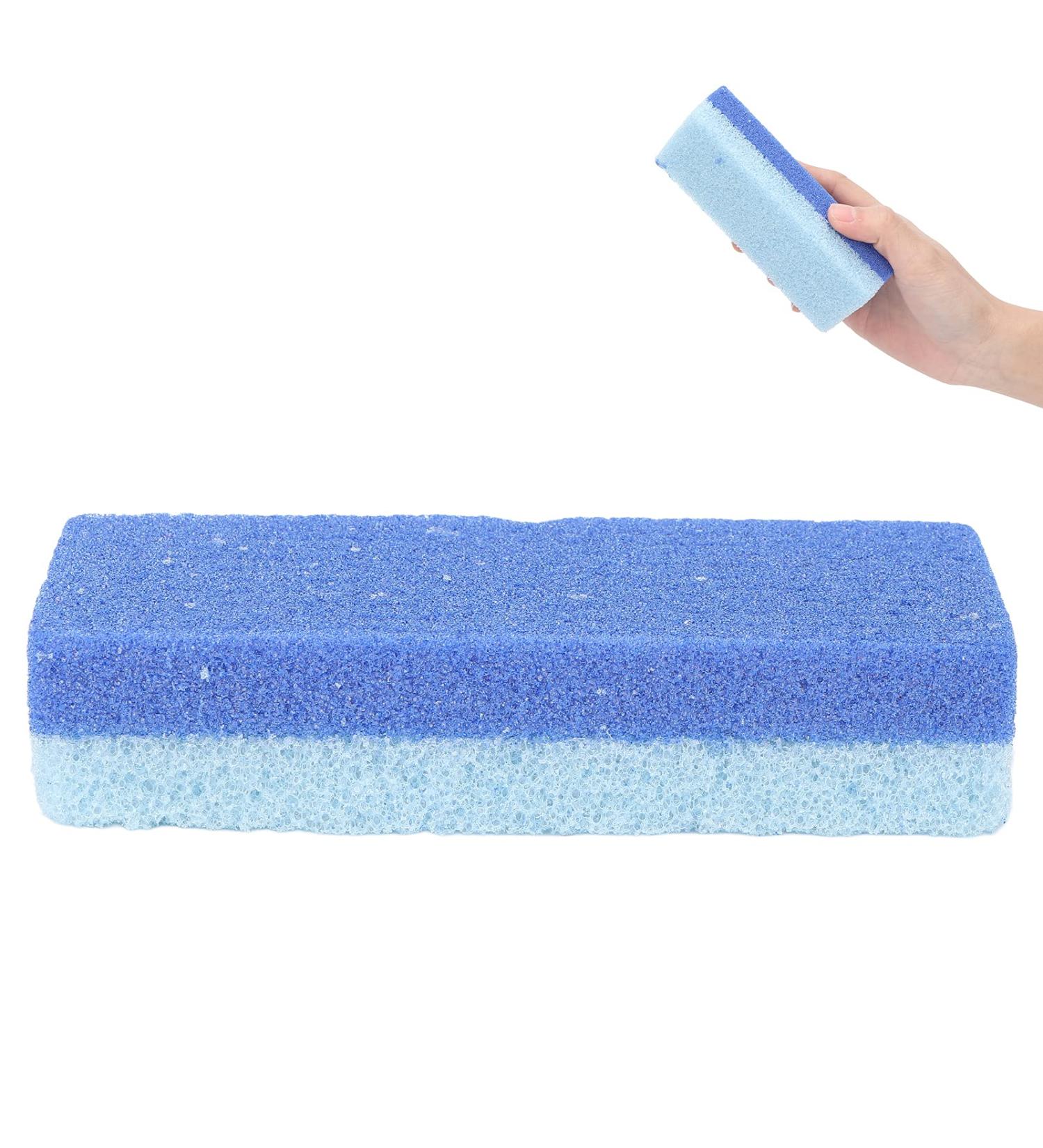 Foot Pumice Stone - Professional Callus Remover & Pedicure Scrubber for Smooth Feet | Blue - Buy Online on GoSupps.com