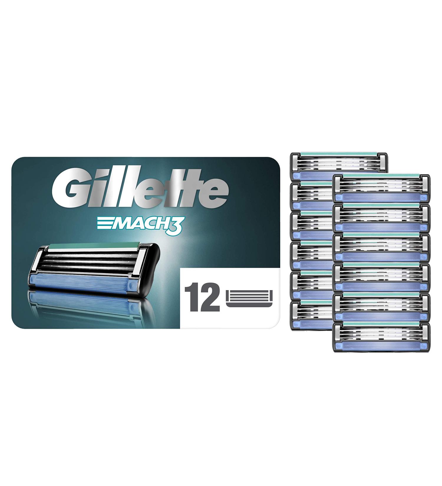 Buy Gillette Match3 Men's Razor Blades - 12 Pack | Premium Shaving Experience | Fast International Shipping - Buy Online on GoSupps.com