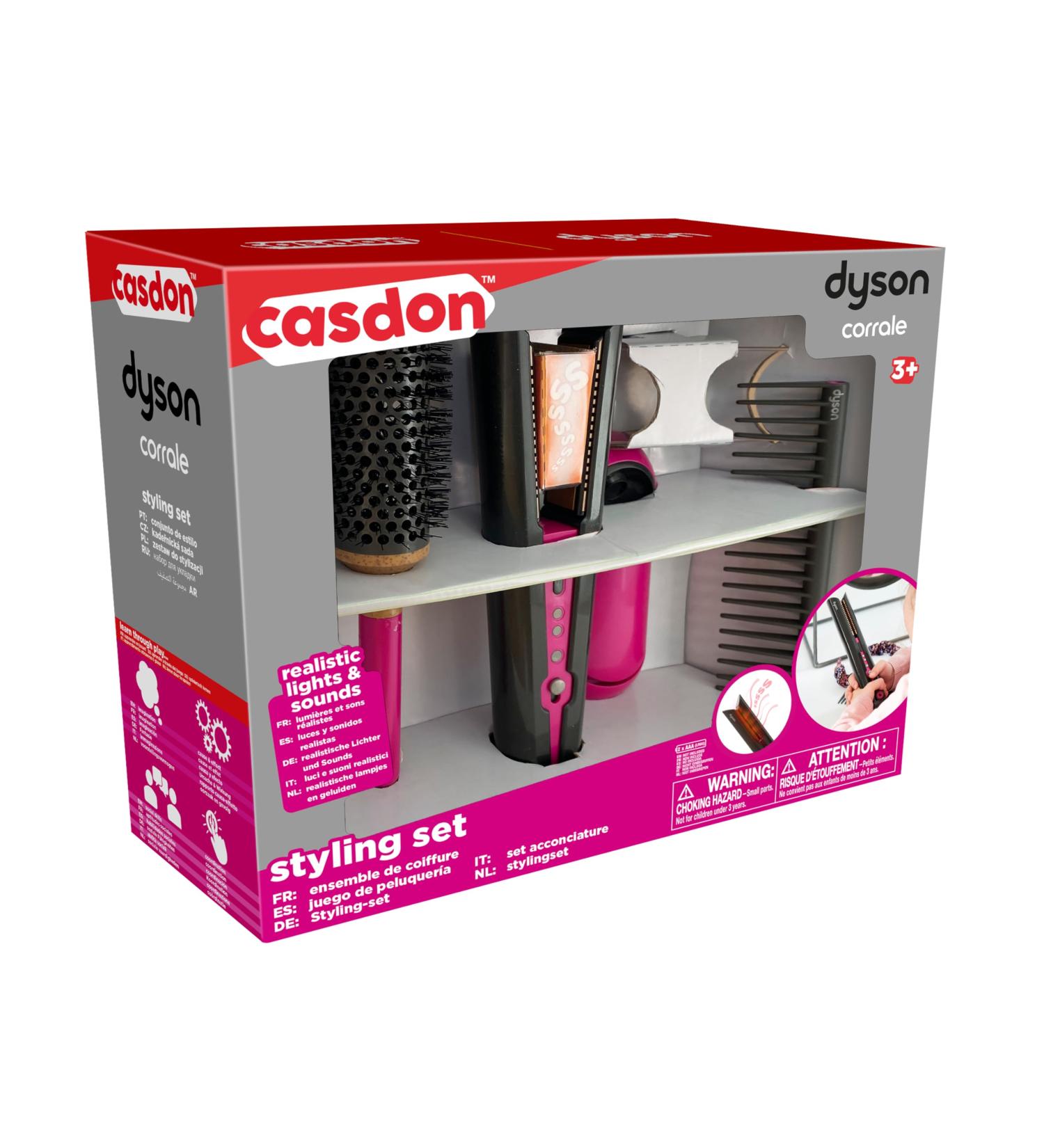 Casdon 73350 Dyson Coral Styling Set Hair Iron Genuine Product