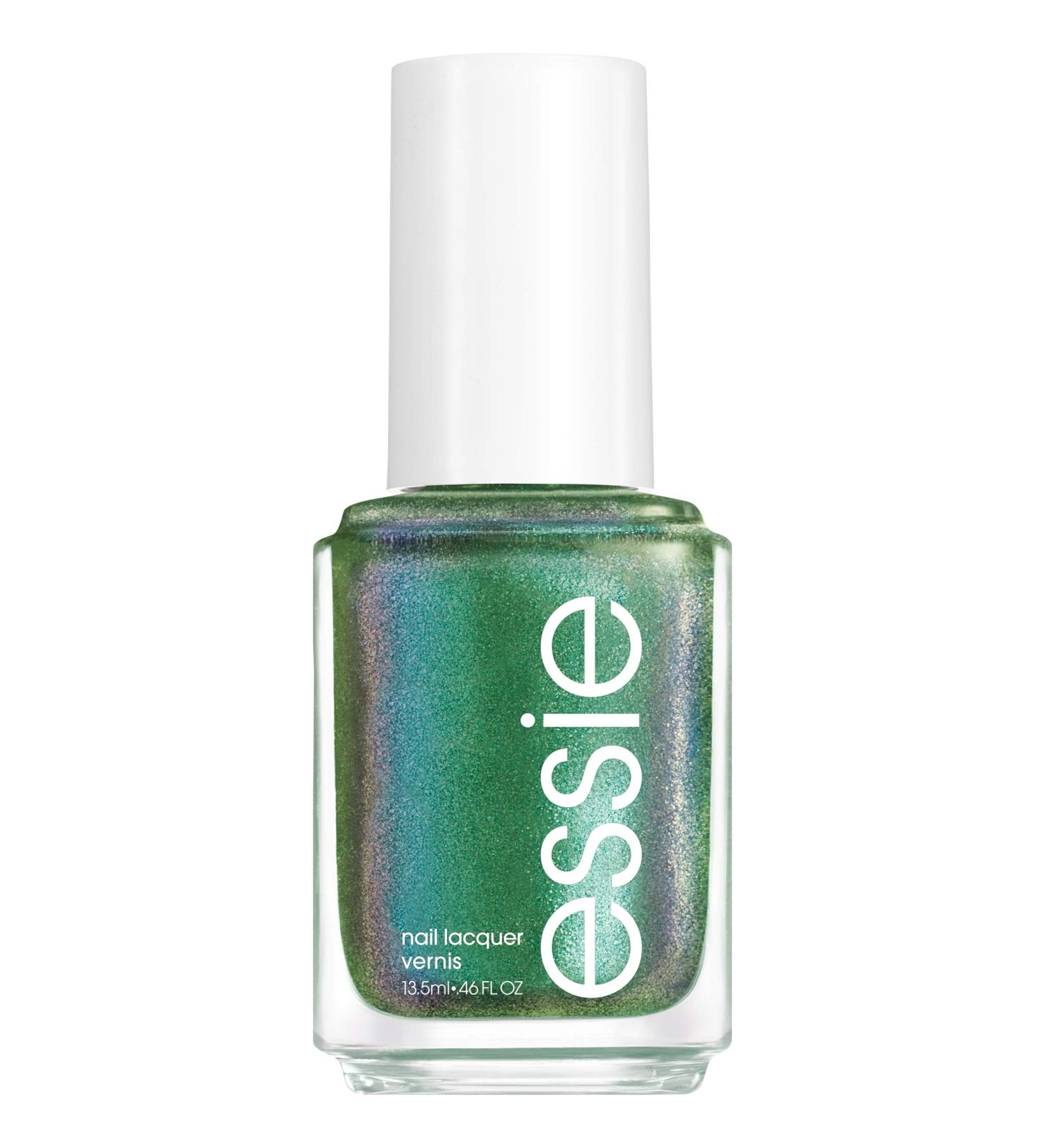 essie Let It Ripple Limited Edition Deep Green Shimmer Nail Polish 0.46 Fl Oz - Buy Online on GoSupps.com