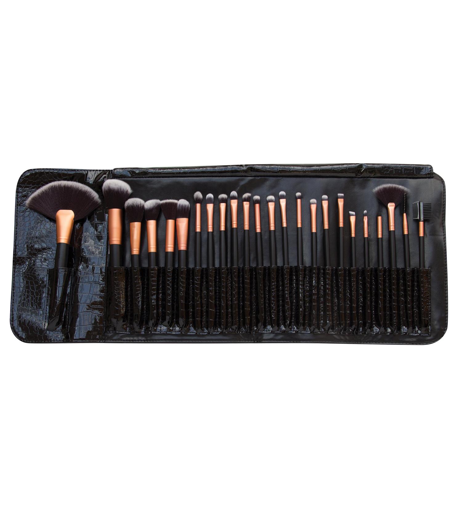Rio Professional Cosmetic Makeup Brush Set - 24 Pieces | International Shipping Available - Buy Online on GoSupps.com