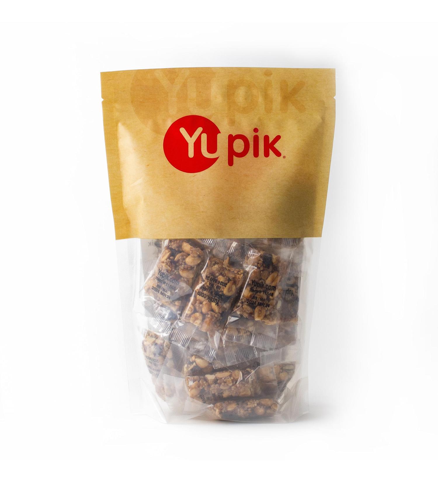 Yupik Quinoa Cranberry Mini Bars 454 g Individually Wrapped Healthy Snack Nut Bars Crunch Bars Gluten-Free with Peanuts Honey Quinoa Crisps Cranberry Apricots Peanut Butter Snack On the Go - Buy Online on GoSupps.com