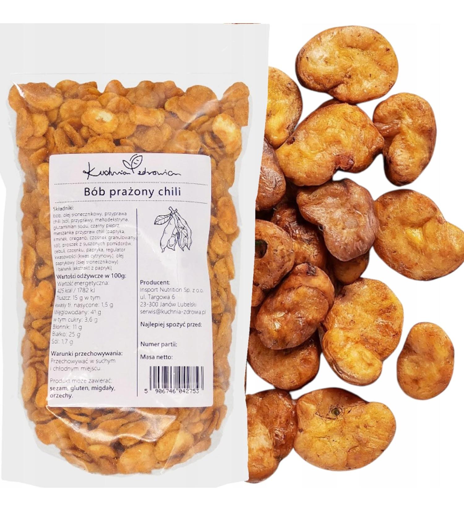 F ves Grill es Croquantes Chili Snack V gan Naturel et pic | KUCHNIA ZDROWIA (250g) 250 g (Lot de 1) - Buy Online on GoSupps.com