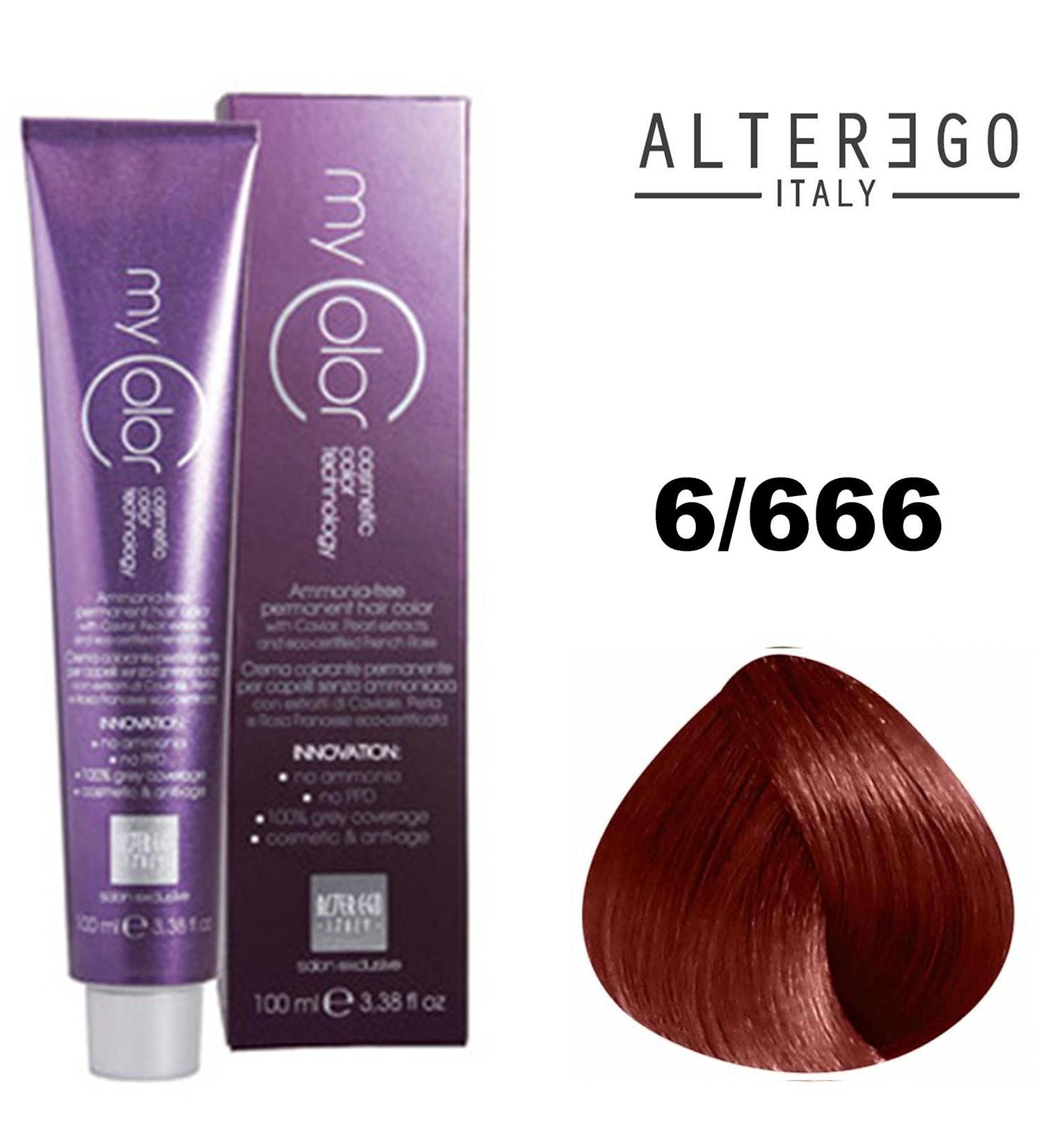 My Color 6/666 Dunkelblond Rot Extra Intensive 100ml 6/666 sxtra red