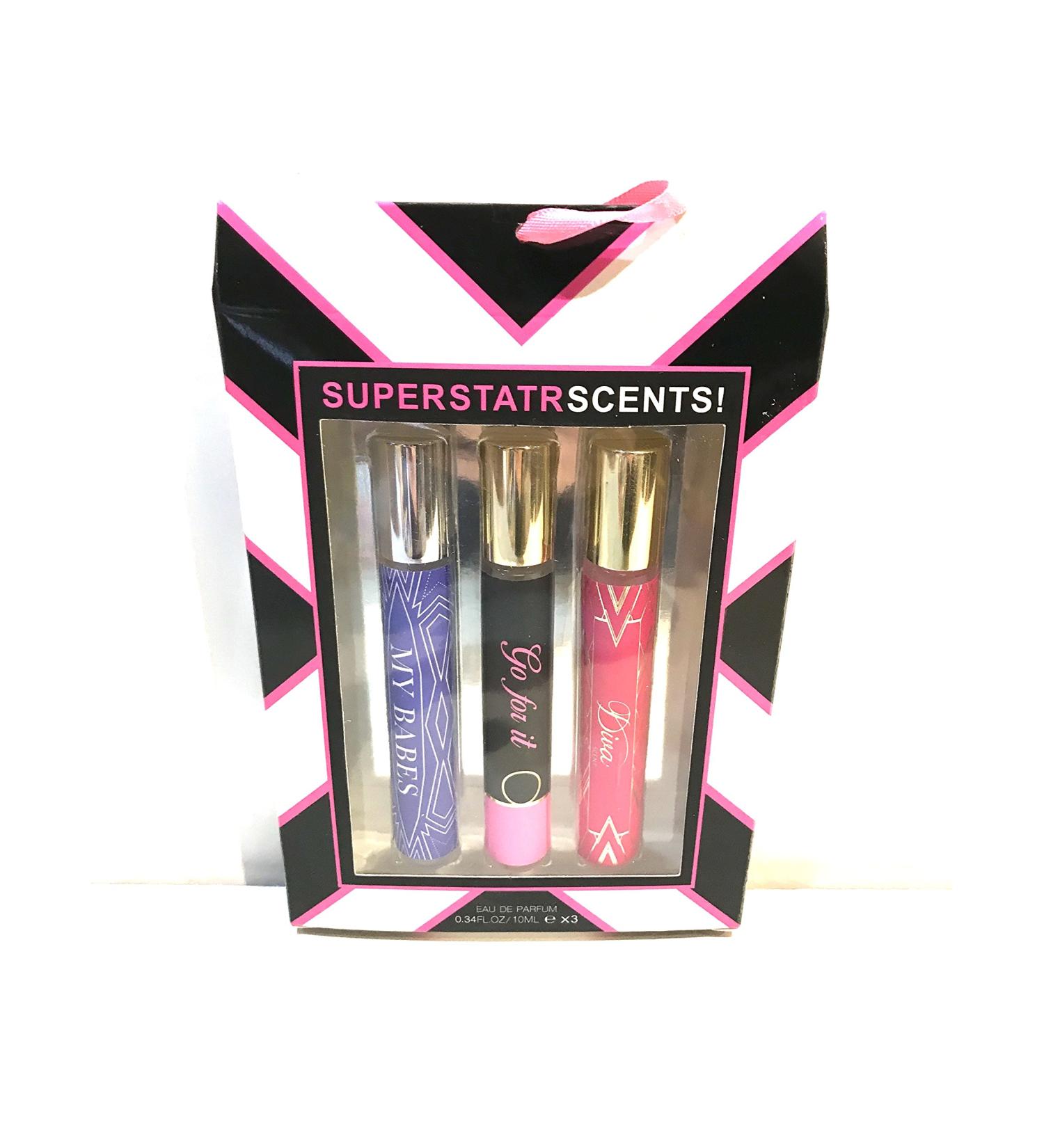 Superstartr Scents 3 pc Fragrance Set for Women