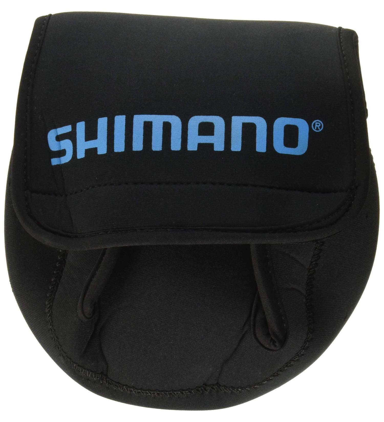 Shimano Neoprene Spin Reel Cover - Black Medium - Buy Online on GoSupps.com