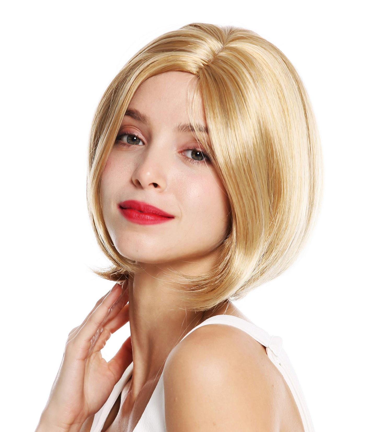 WIG ME UP GFW984-BS24B Bob Wig for Women - Middle Parting Blonde Straight Short Hair - International Shipping Available - Buy Online on GoSupps.com