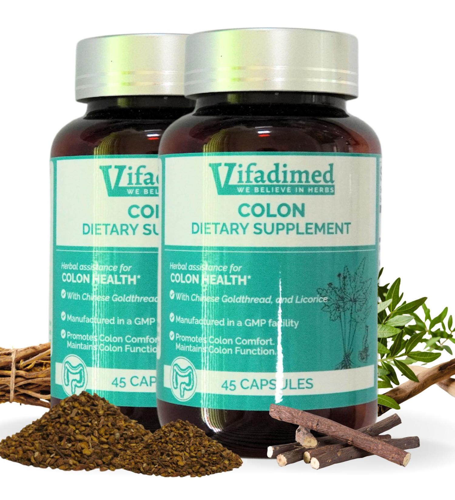 Colon for Diarrhea IBS-D Colitis Soothes Irritation Enhances Colon's Function. Intestine Lining Gut Microbiome Colon Motility. IBS Relief 90 Capsules. Coptis 45 Count (Pack of 2) - Buy Online on GoSupps.com