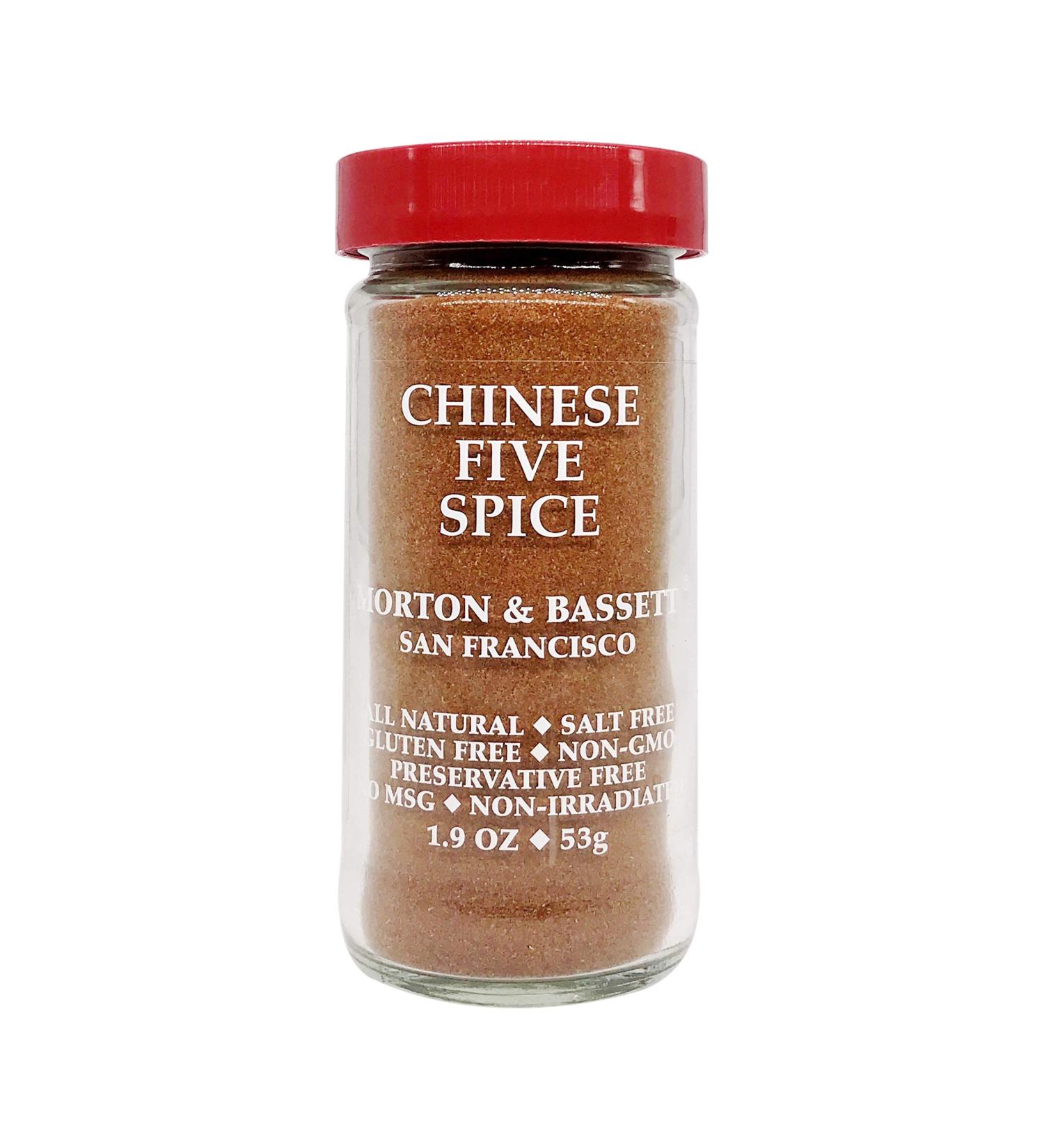 Morton & Bassett Chinese 5 Spice - 1.9 oz Jar | Authentic Flavor for Cooking - Buy Online on GoSupps.com