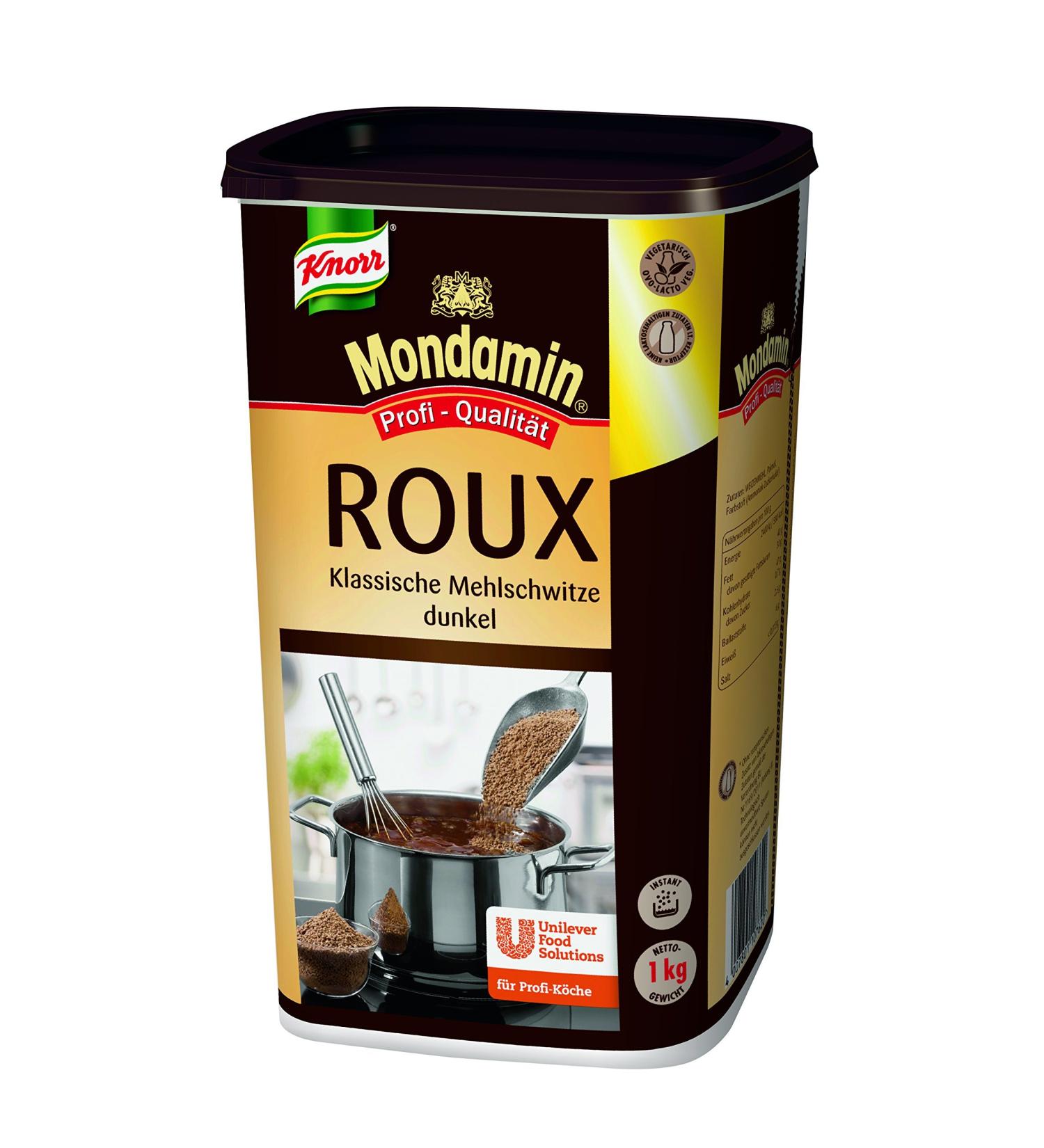 Mondamin Roux Dark Classic 1 kg - Authentic Culinary Essentials for International Shipping - Buy Online on GoSupps.com