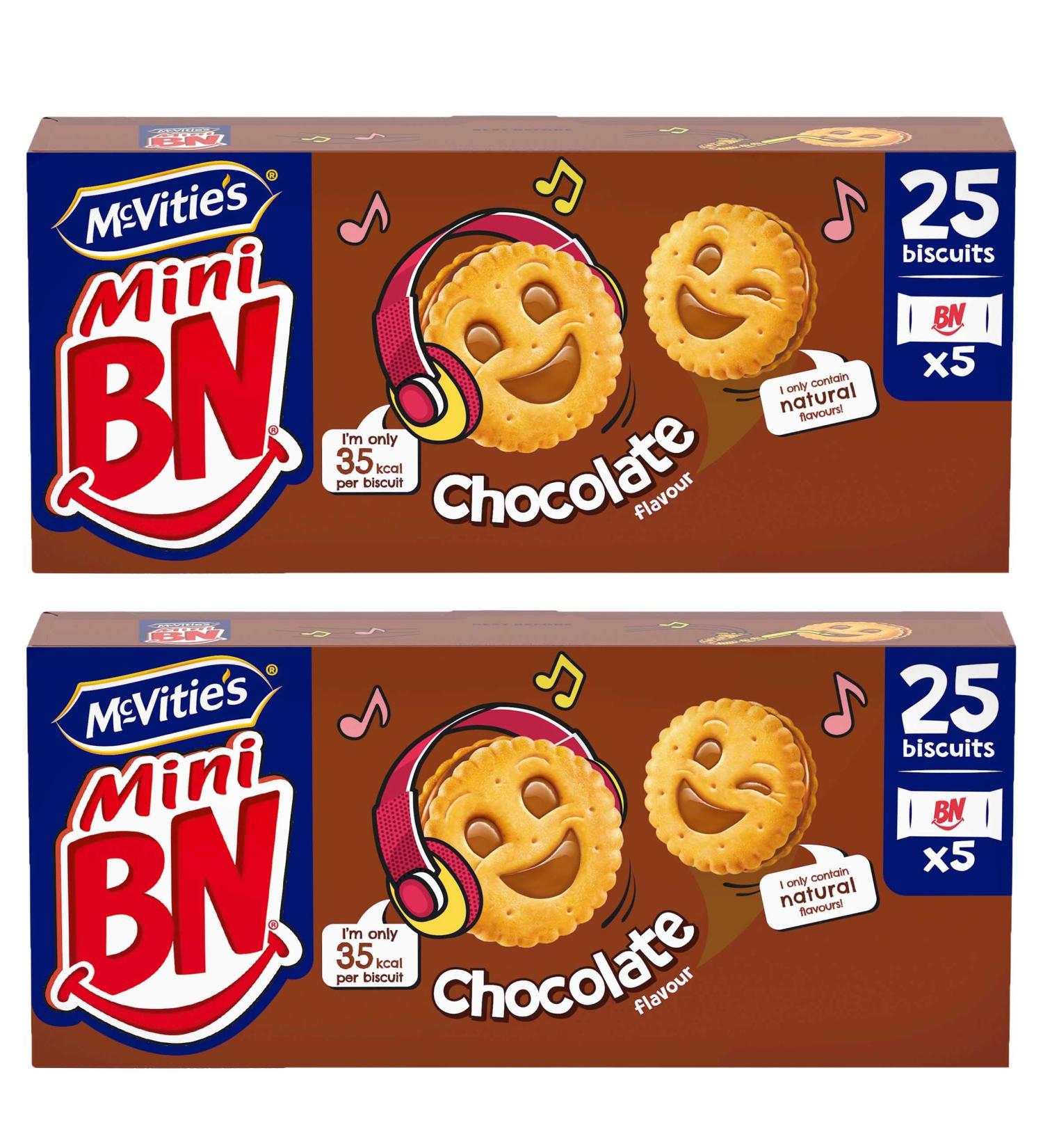 BN Mini Chocolate 5x35g - Pack of 2 - Buy Online on GoSupps.com