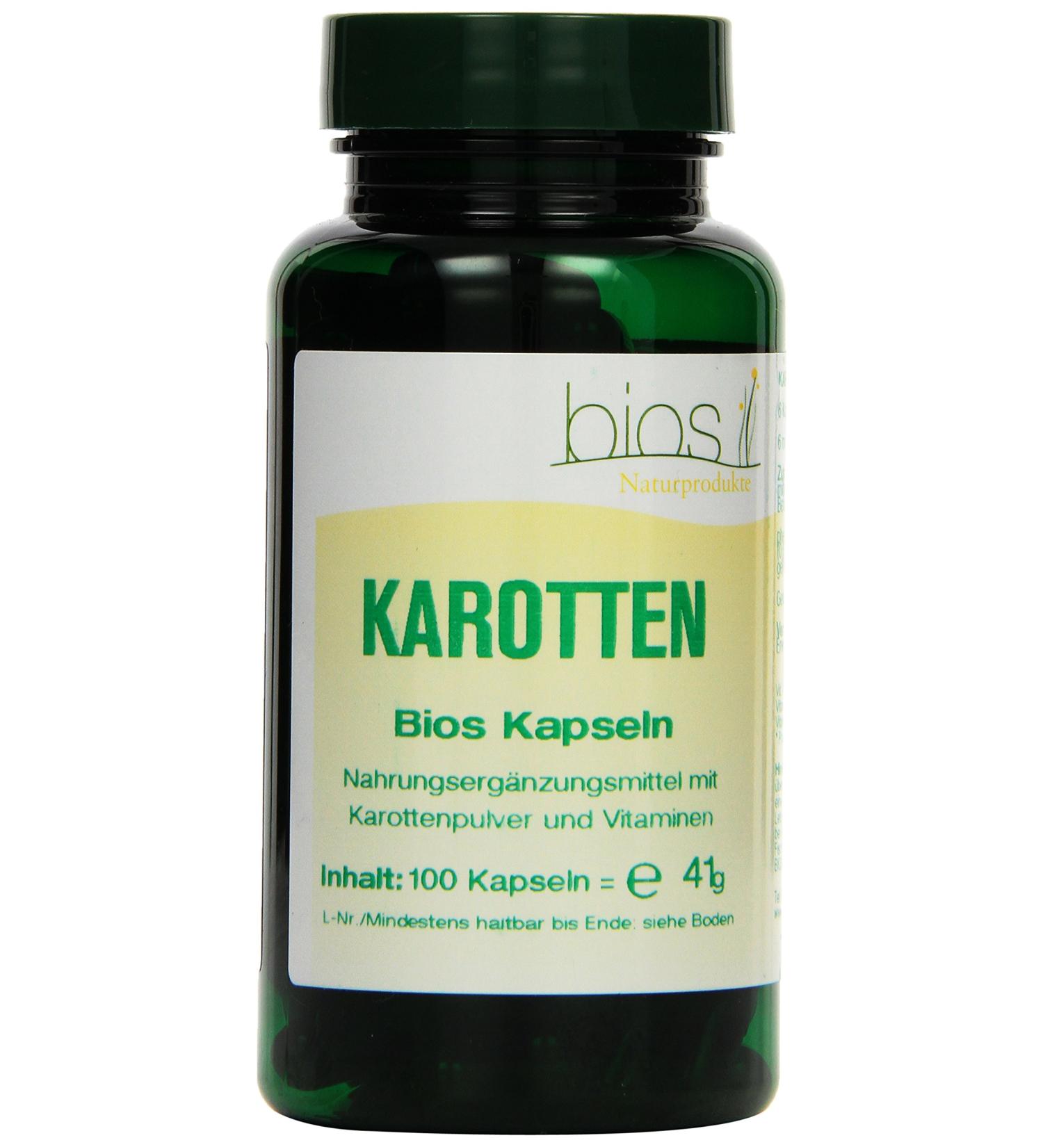 Organic Carrots Capsules - 100 Count (1 x 55g) | Pure Health Supplements for All-Natural Wellness - Buy Online on GoSupps.com