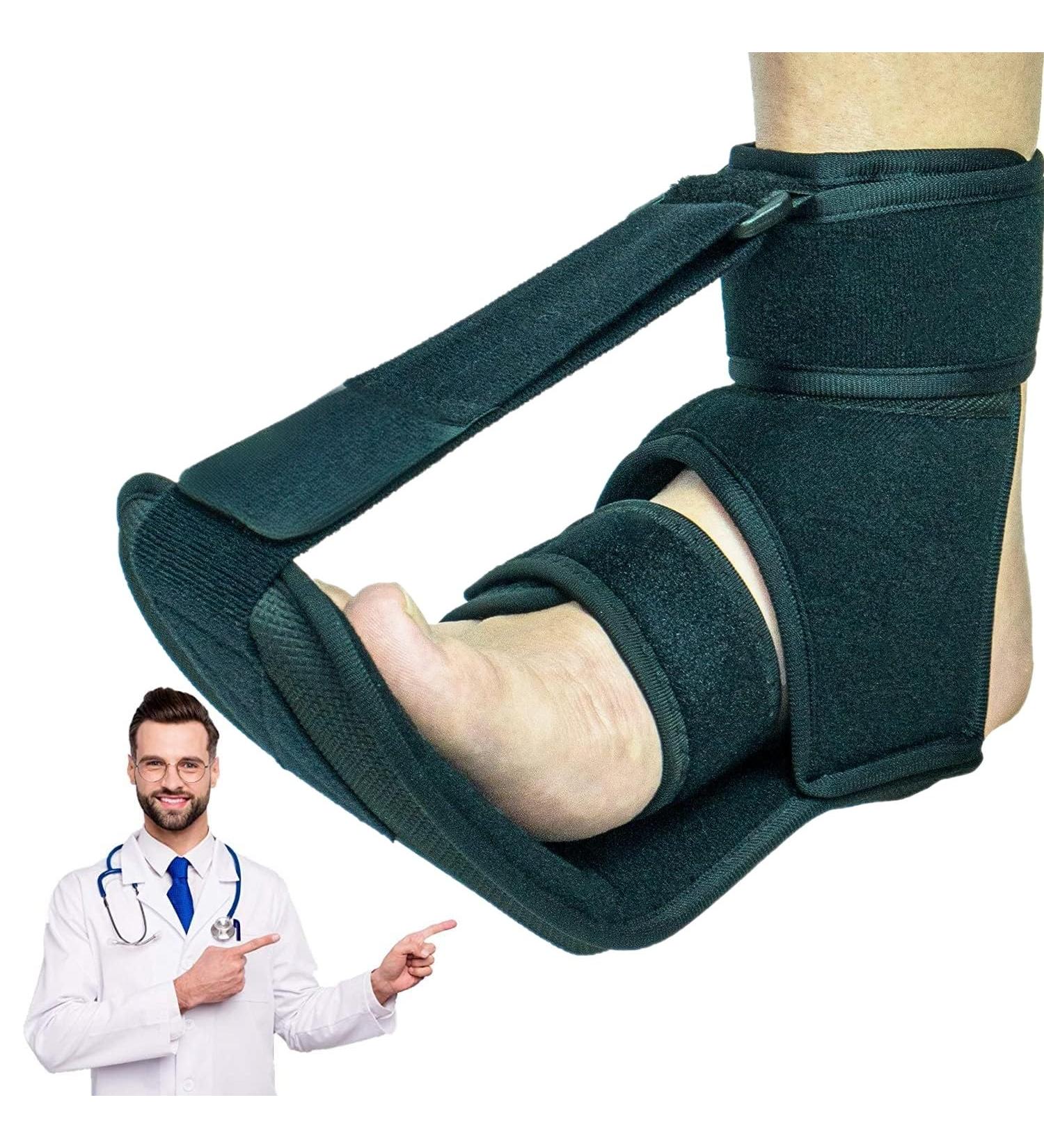 Plantar Fasciitis Night Splint - Dorsal Foot Brace for Effective Relief | Men's & Women's Adjustable Comfort - Buy Online on GoSupps.com