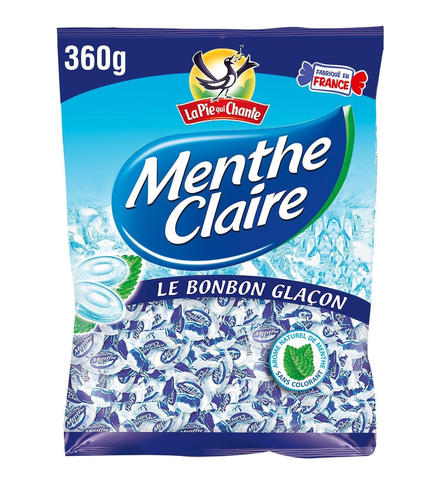 L'ouTTI Bonbons Fra cheur Intense la Menthe Claire Go t Pur et Revigorant (Sachet 360g) - Lot de 4 - vendu par Lot