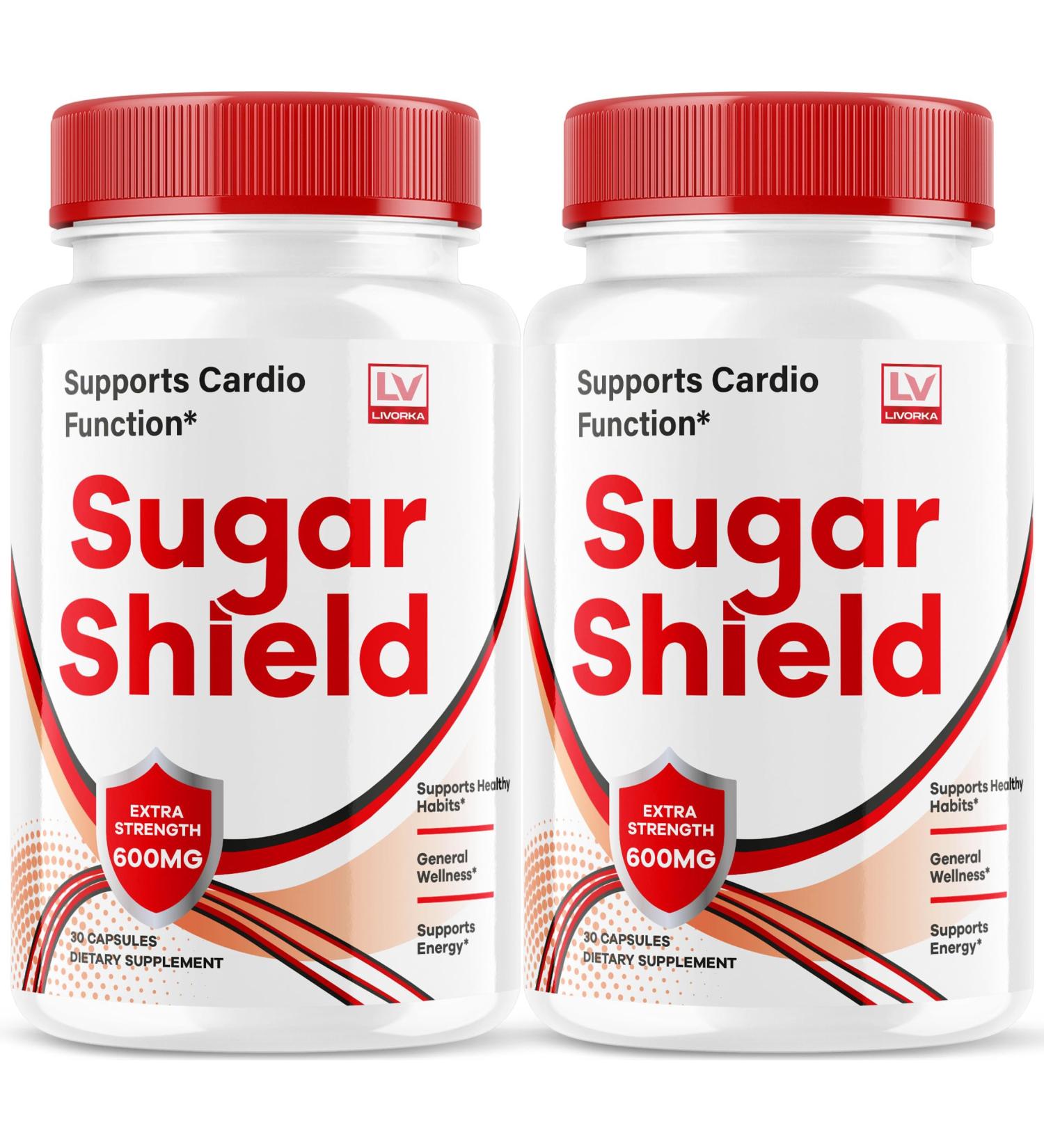 (2 Pack) Sugar Shield Sugar Shield Blood Support Sugar Shield Pills Sugar Shield Capsules Sugar Shield All Natural SugarShield Sugar Shield Advanced Formula Sugar Shield Reviews 60 Capsules - Buy Online on GoSupps.com