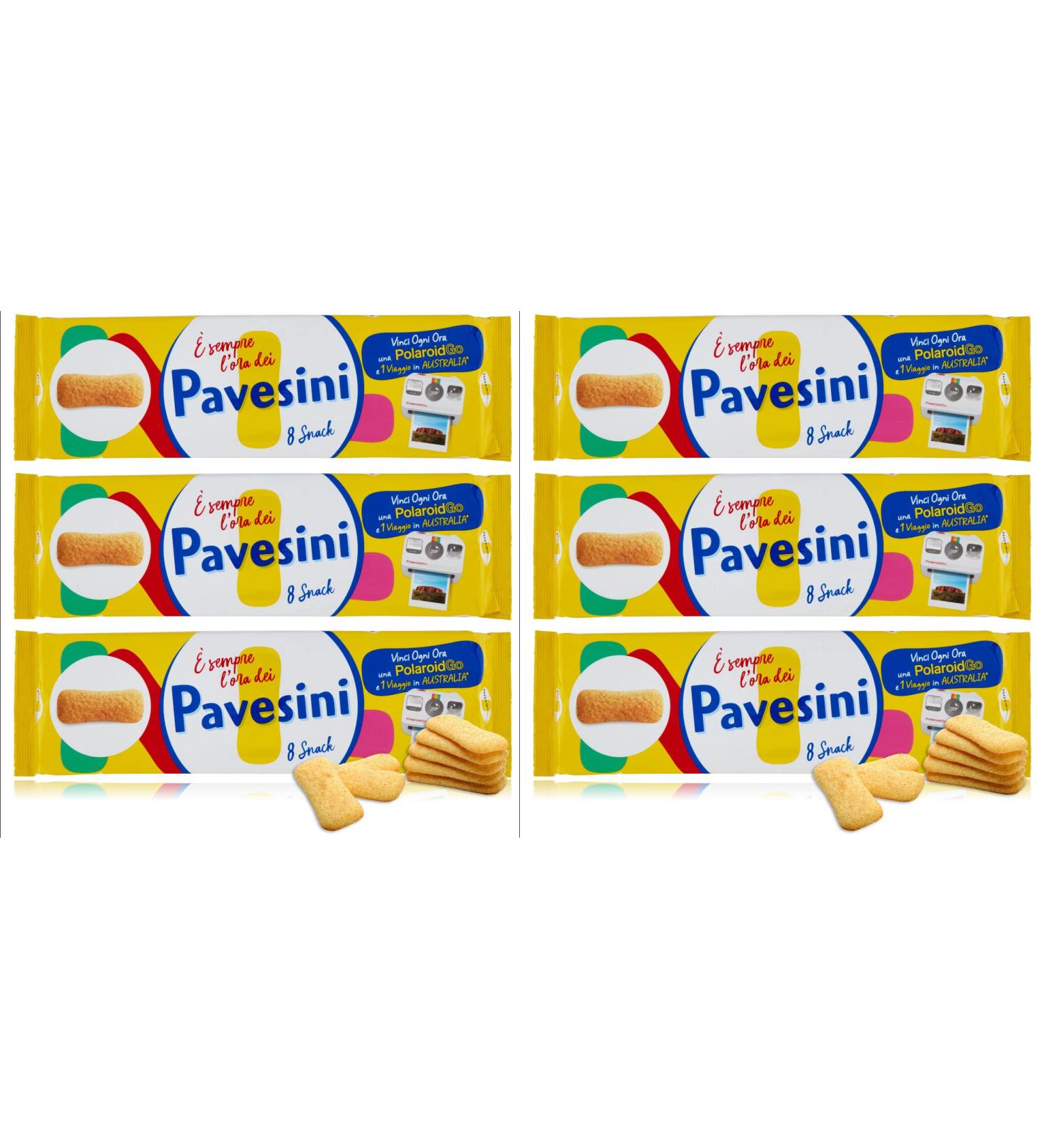  CAIYA 6 x Pavesi 'Always the Time for Pavesini' Pavesini Classici 200 g 6 packs  - Buy Online on GoSupps.com