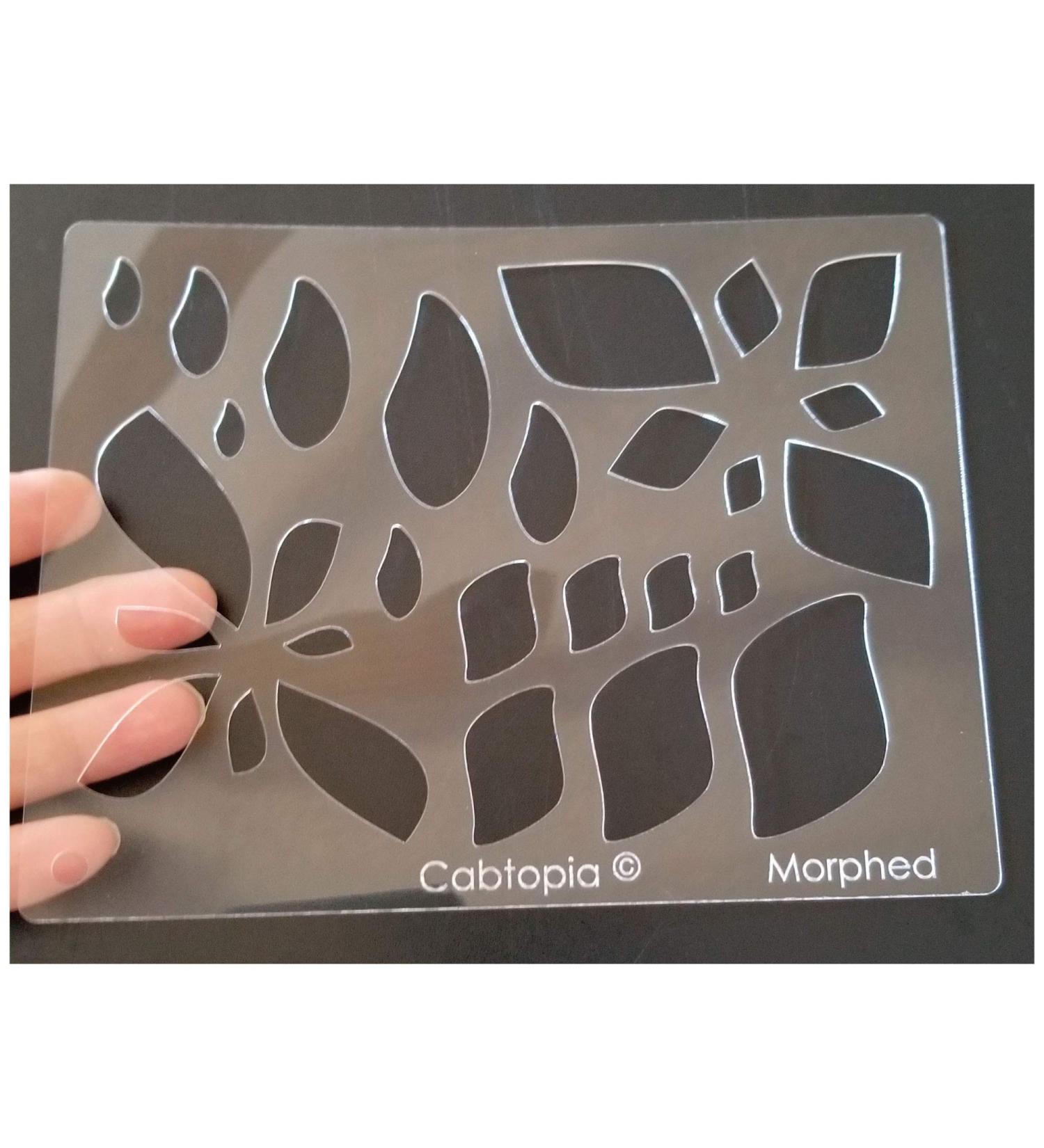 Cabtopia Lapidary Jewelry Design Template StencilMorphed - Create Stunning Gemstone Jewelry - Buy Online on GoSupps.com