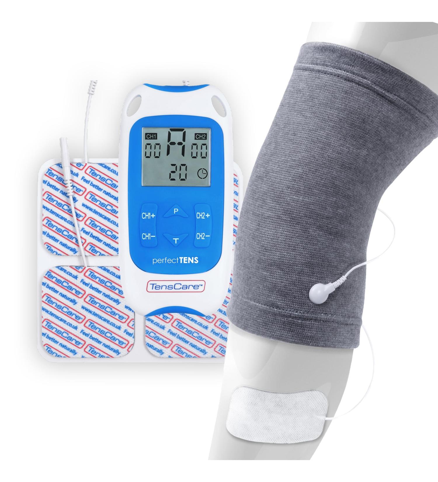 TensCare Perfect TENS & Kneestim: Clinically Proven Pain Relief for Back, Hip, Leg, Arm, Arthritis & Sciatica - Buy Online on GoSupps.com