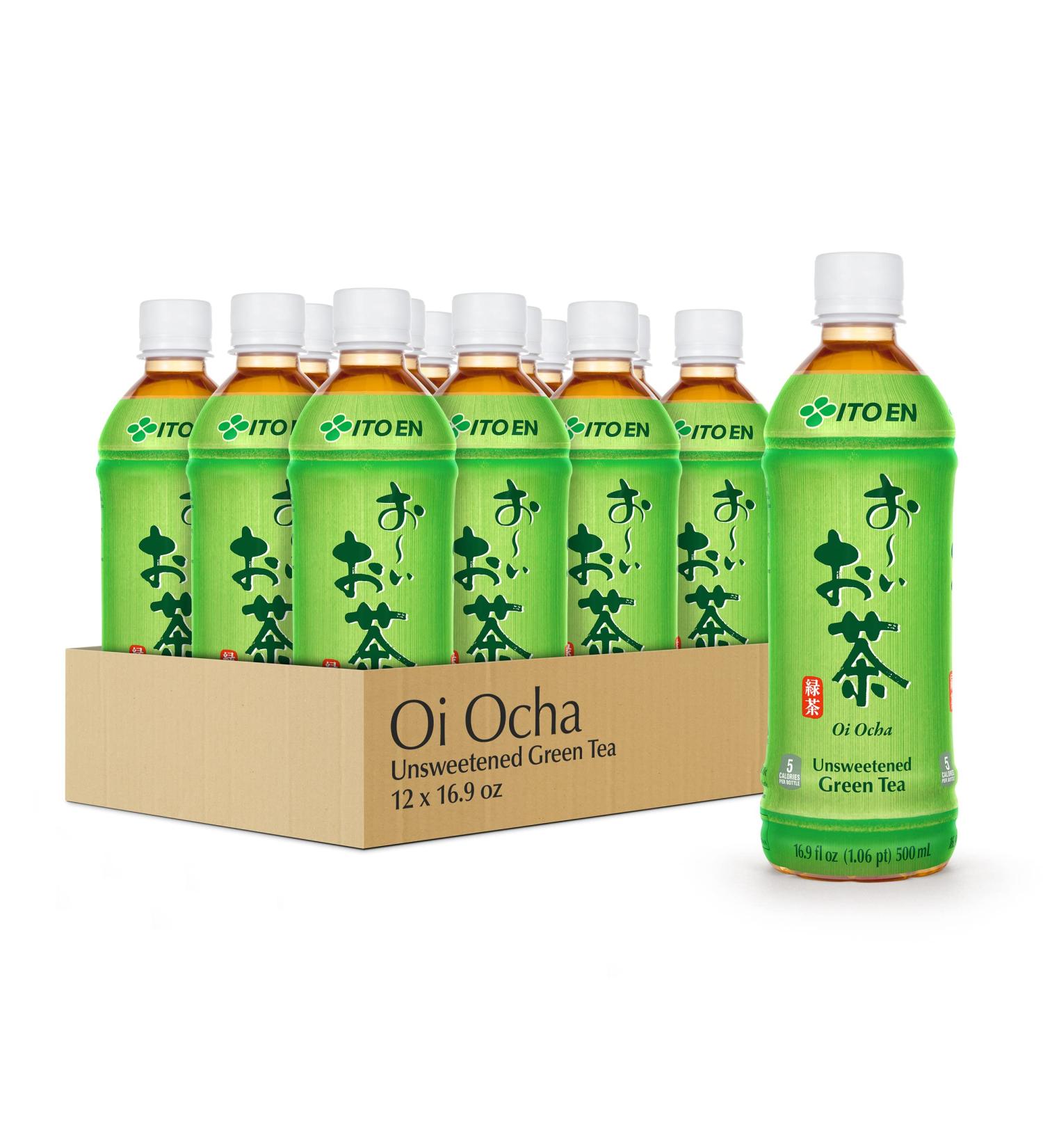 Ito En Oi Ocha Green Tea 500 ml Bottles (Pack of 12)