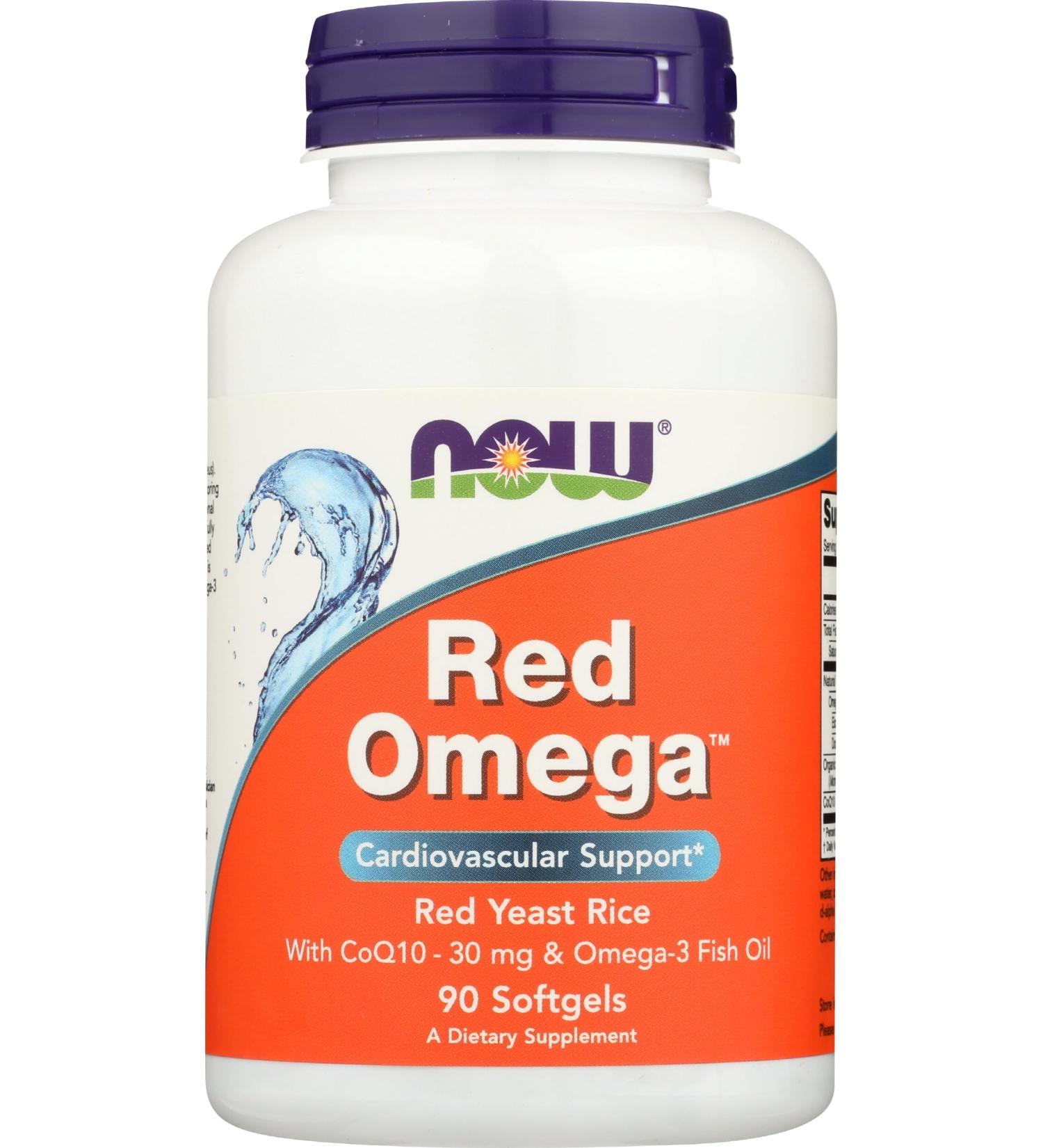 Now Foods Red Omega 90 Softgels - Buy Online on GoSupps.com
